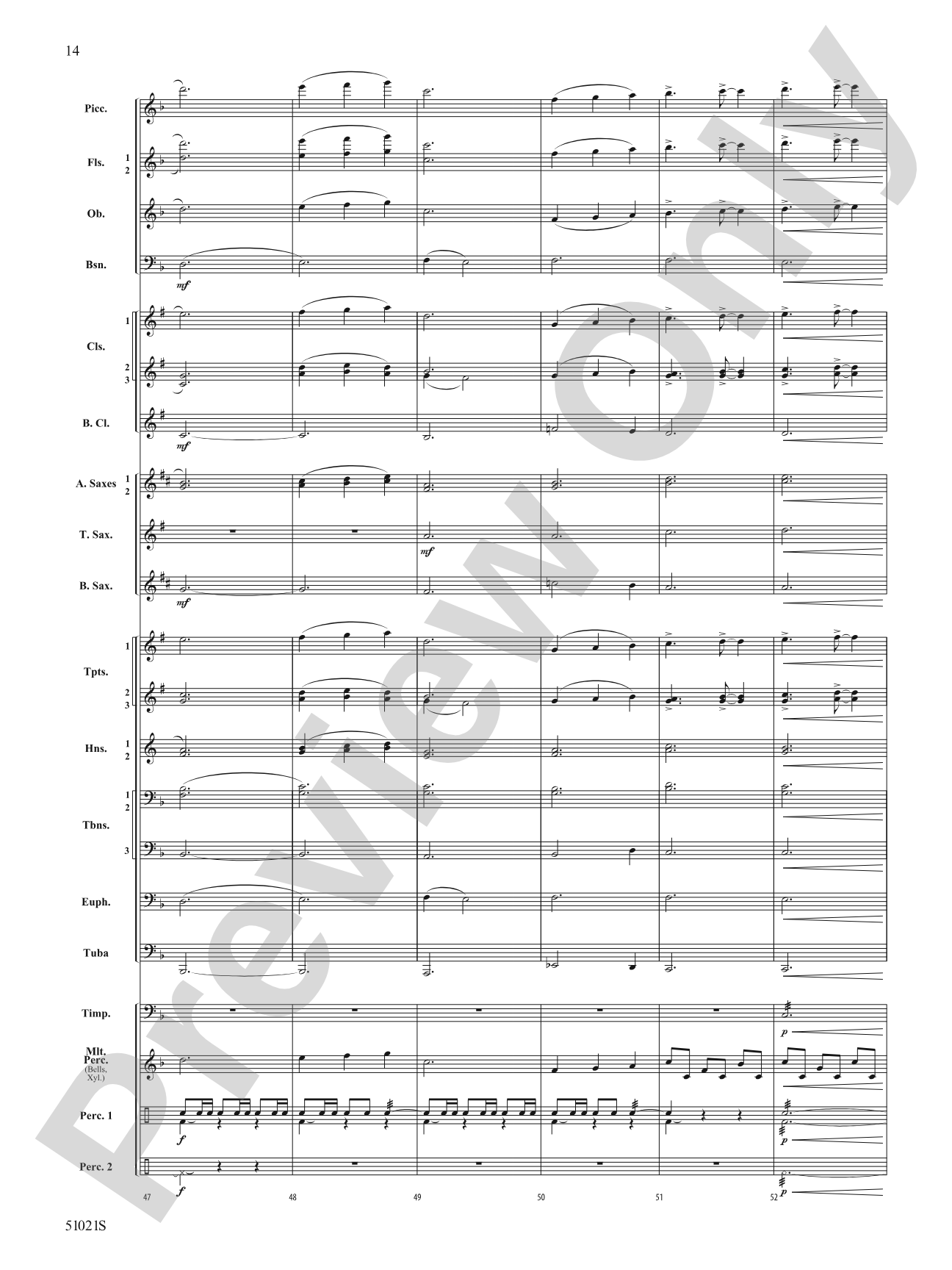 Skyward Spirits: Concert Band Conductor Score & Parts
