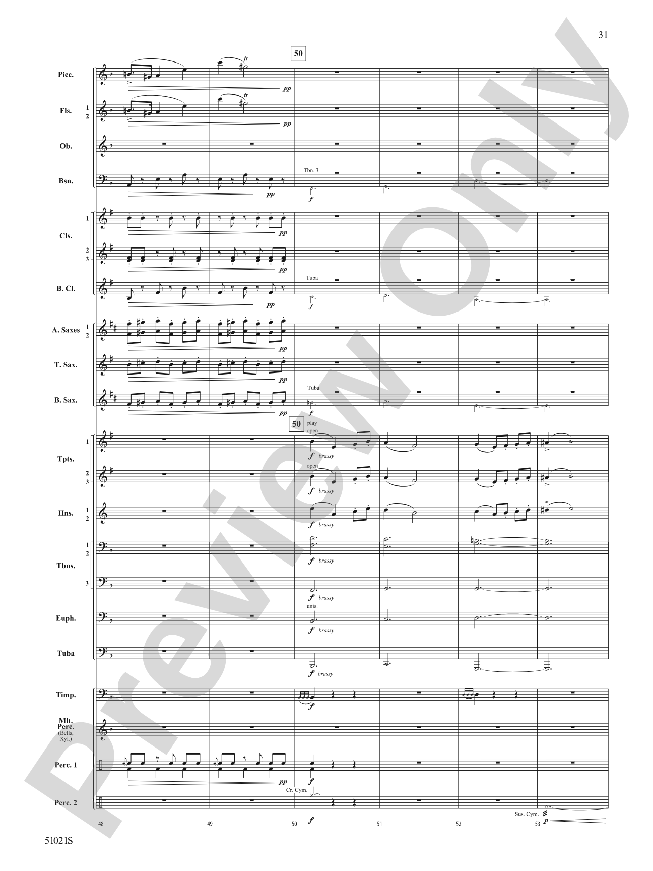 Skyward Spirits: Concert Band Conductor Score & Parts