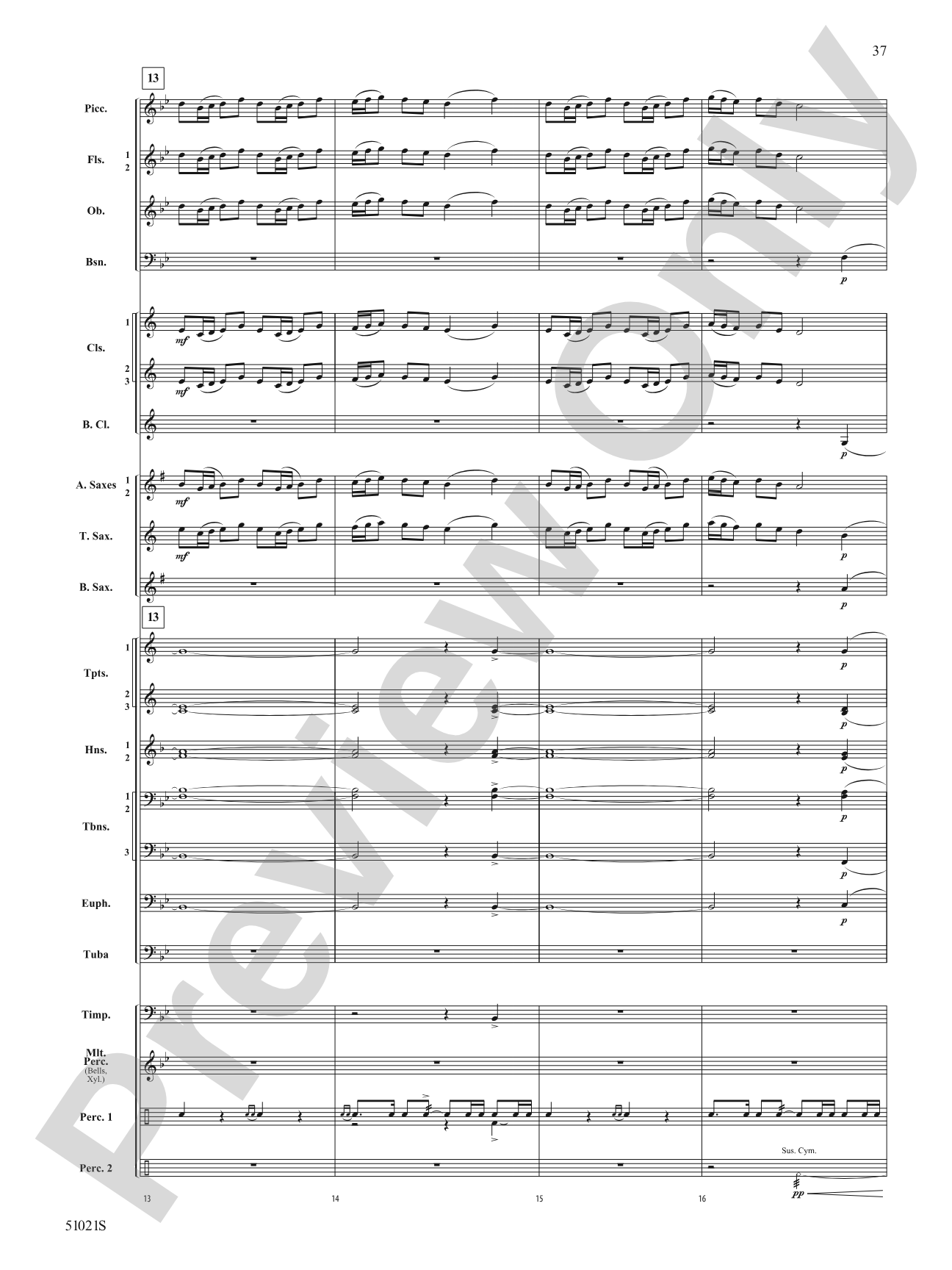 Skyward Spirits: Concert Band Conductor Score & Parts