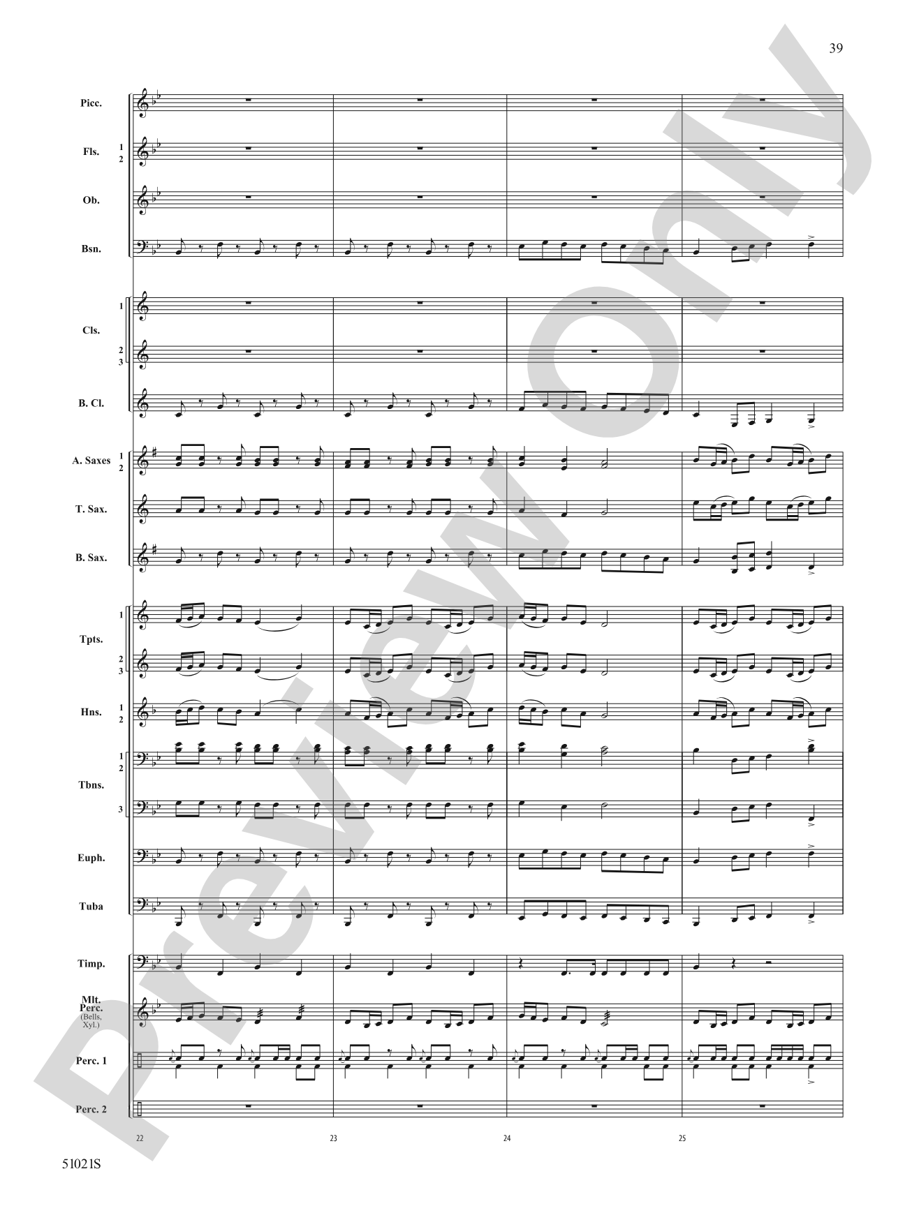 Skyward Spirits: Concert Band Conductor Score & Parts