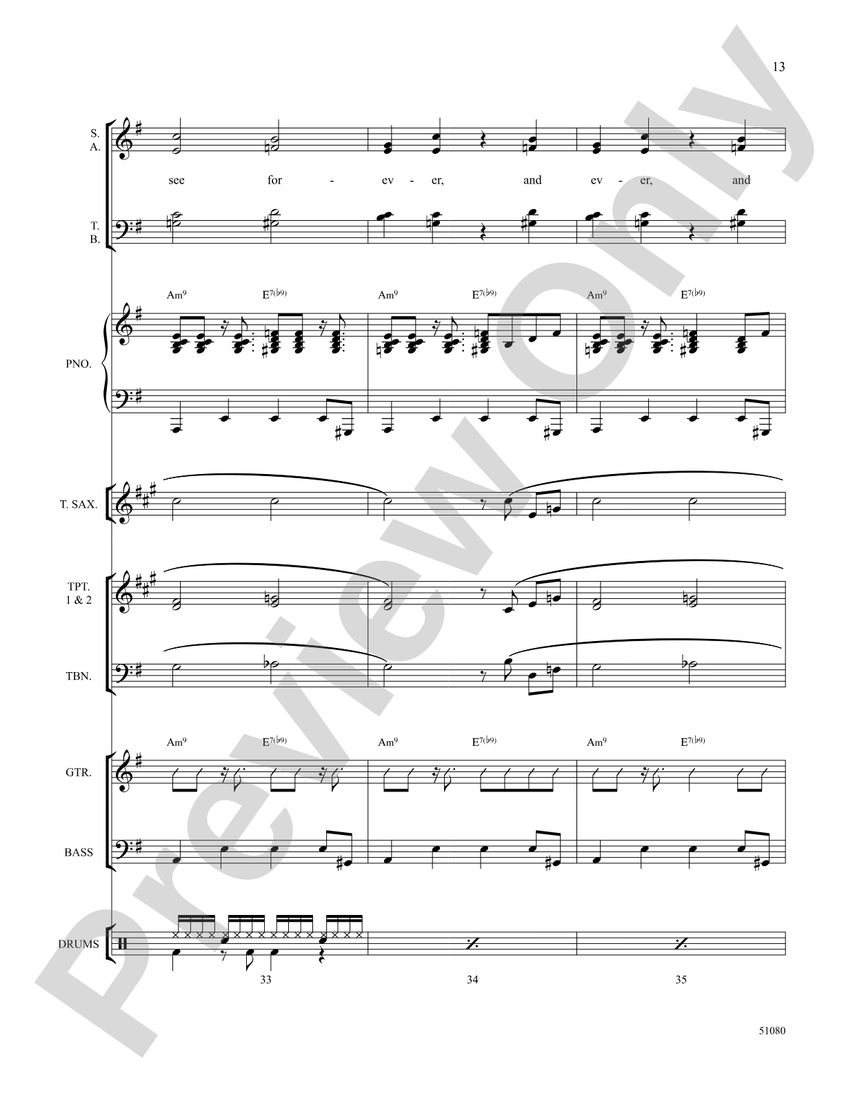 On a Clear Day: Choral SoundPax