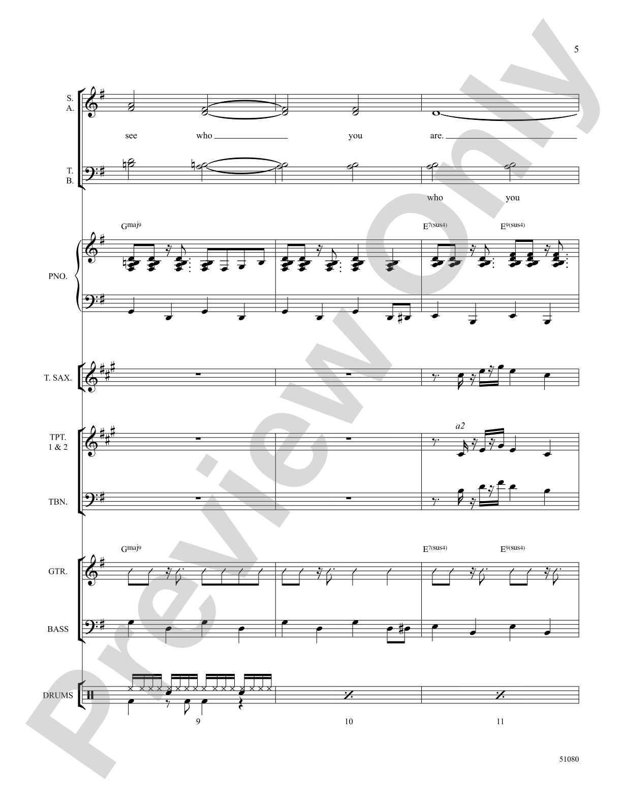 On a Clear Day: Choral SoundPax
