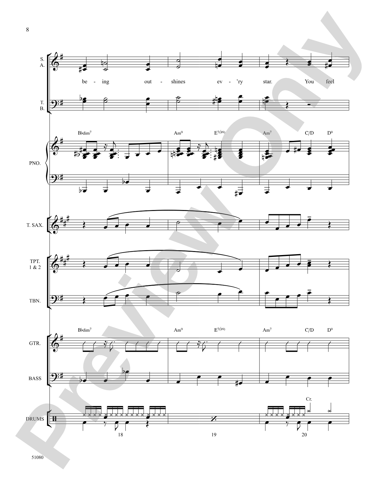 On a Clear Day: Choral SoundPax