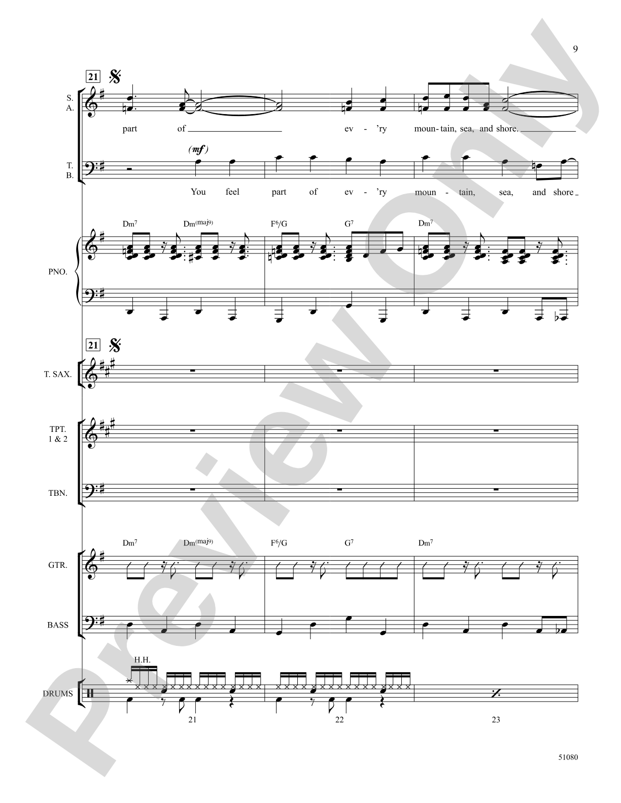 On a Clear Day: Choral SoundPax