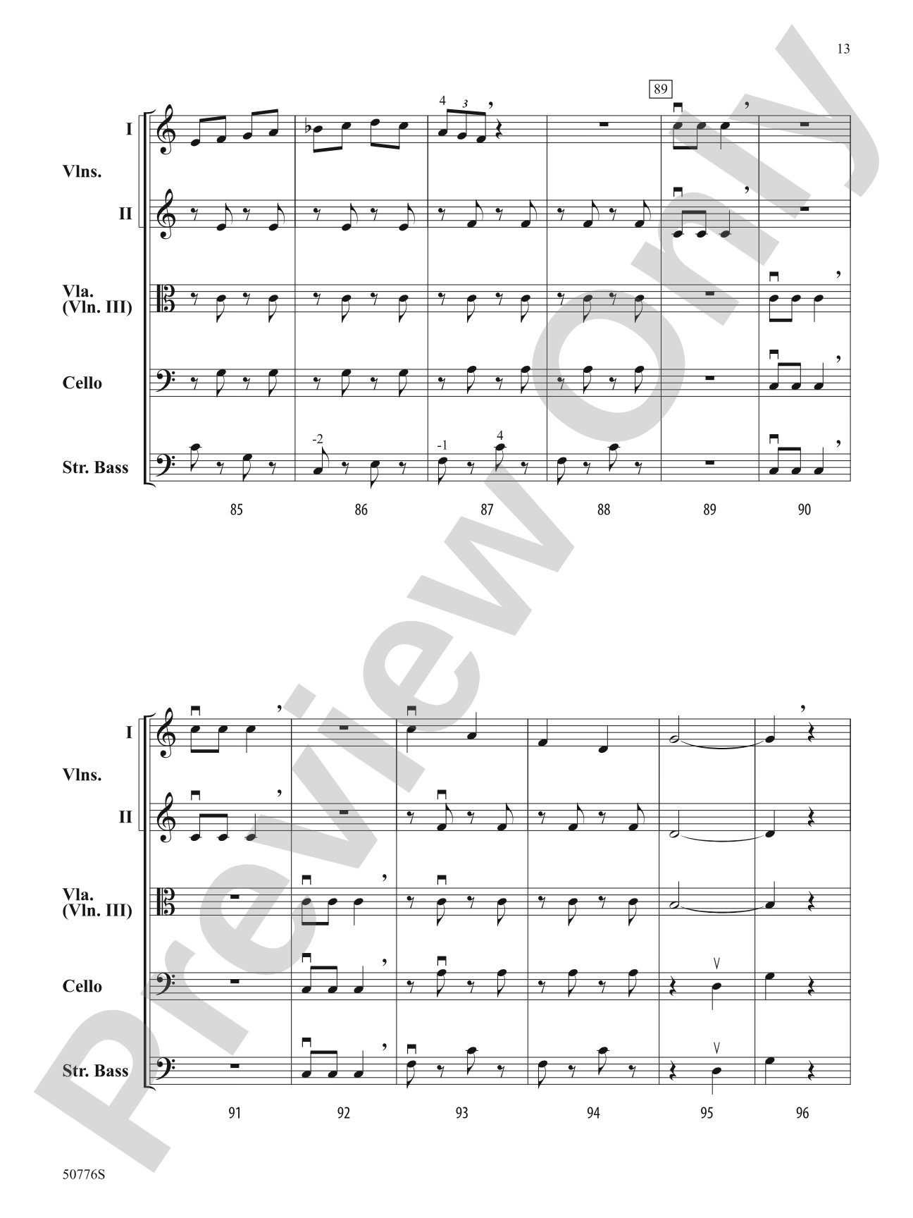 Wonka: String Orchestra Conductor Score & Parts