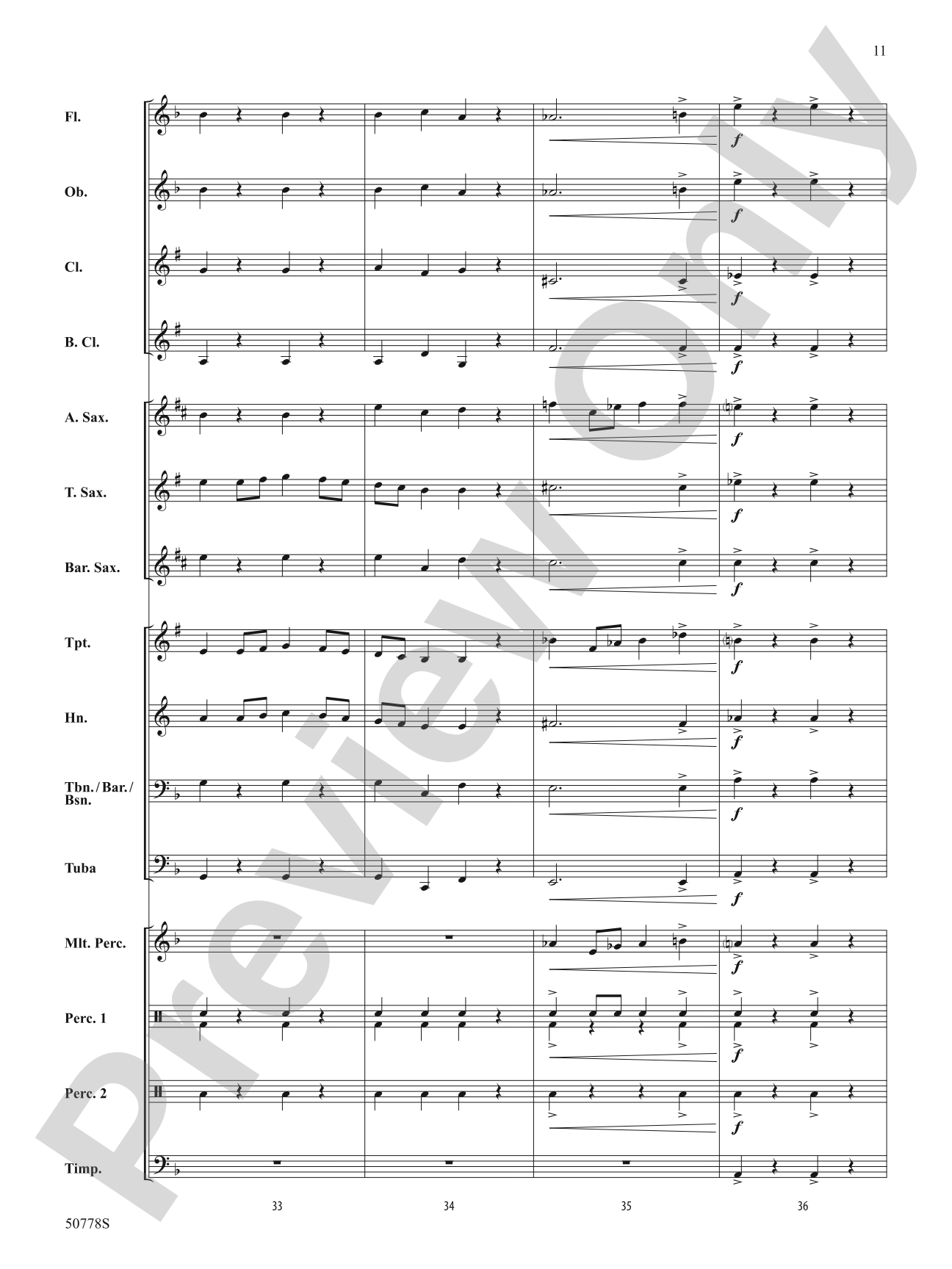Oompa Loompa: Concert Band Conductor Score & Parts