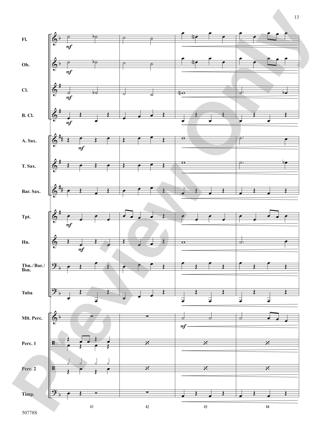 Oompa Loompa: Concert Band Conductor Score & Parts