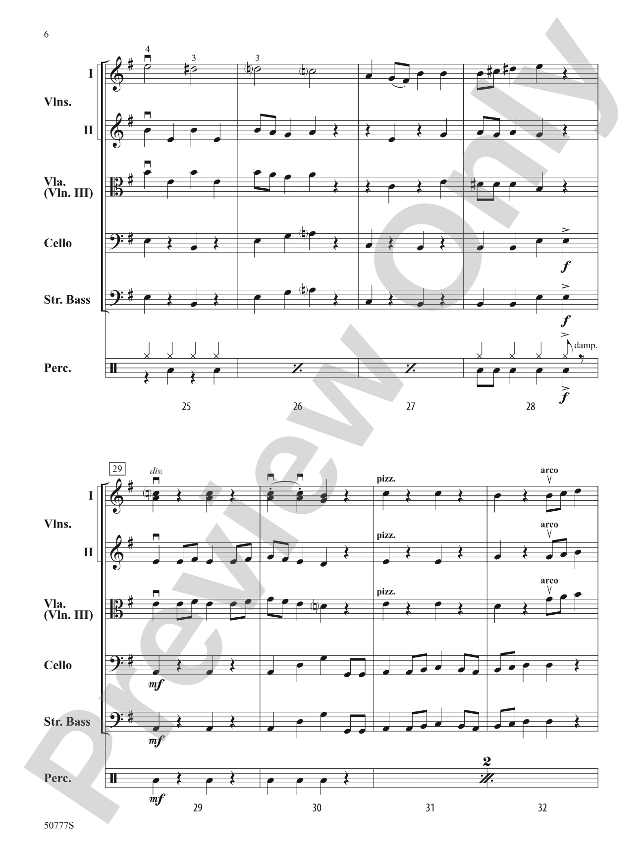 Oompa Loompa: String Orchestra Conductor Score & Parts