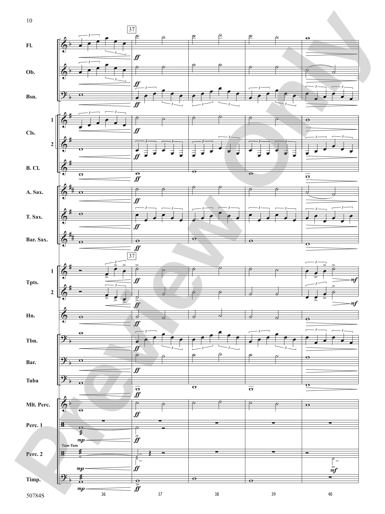 The Batman: Concert Band Conductor Score & Parts