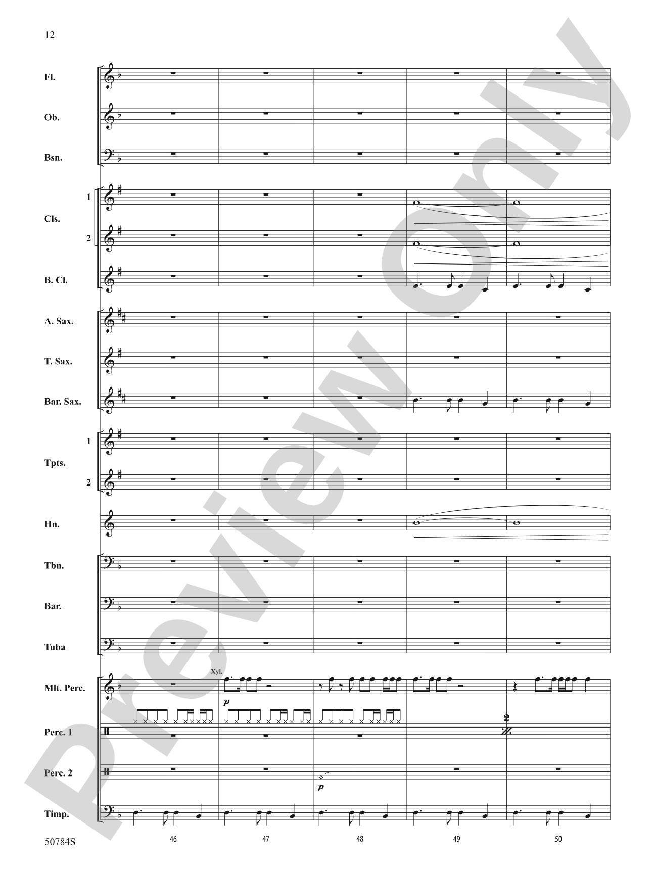 The Batman: Concert Band Conductor Score & Parts