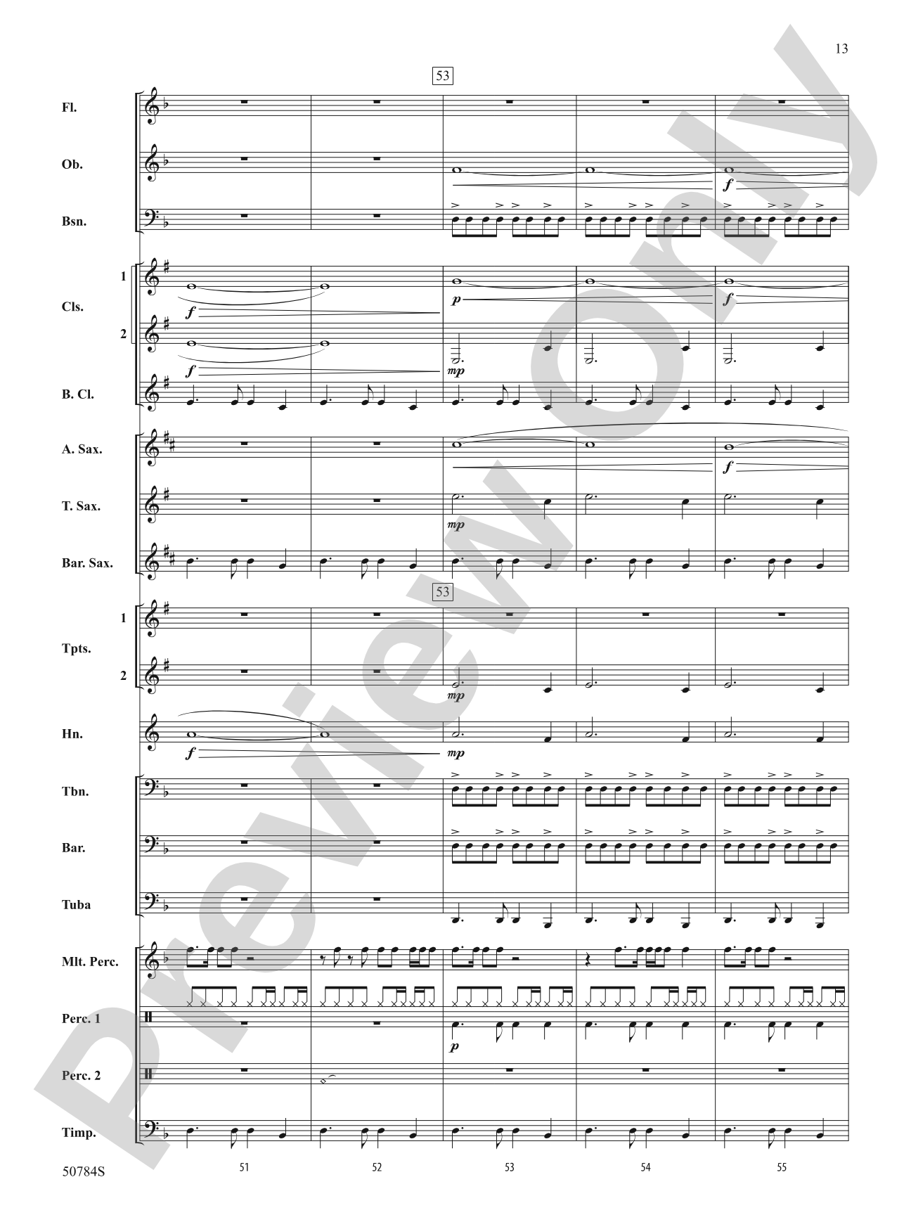 The Batman: Concert Band Conductor Score & Parts