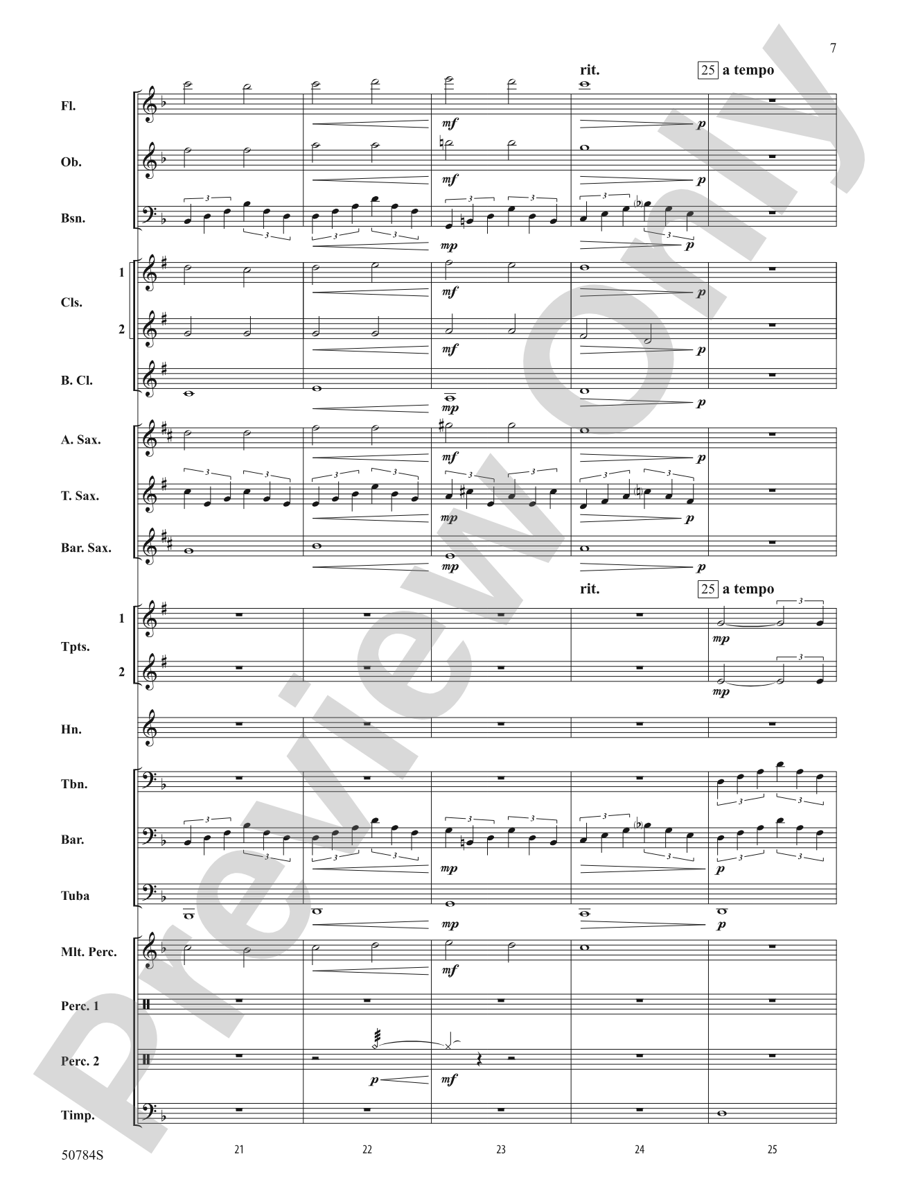 The Batman: Concert Band Conductor Score & Parts