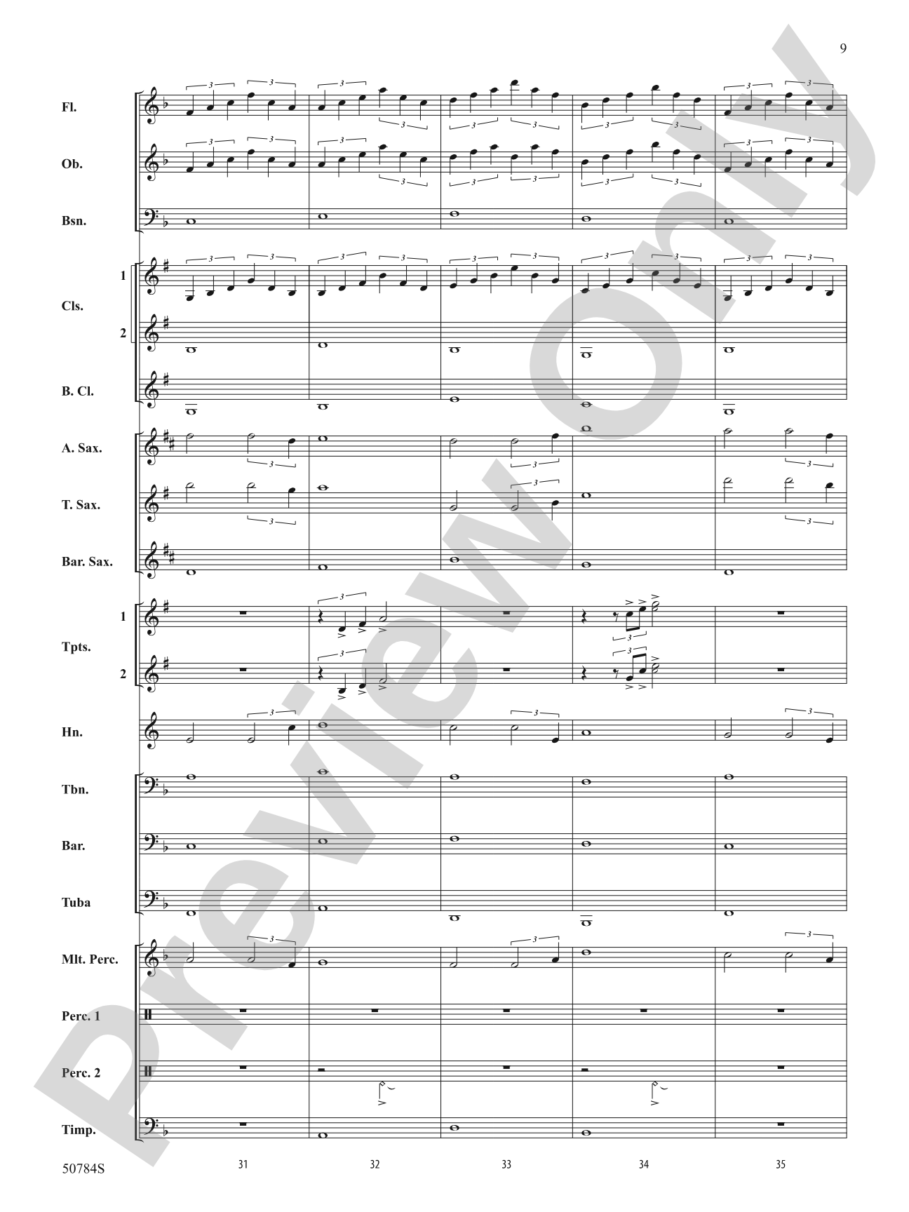 The Batman: Concert Band Conductor Score & Parts