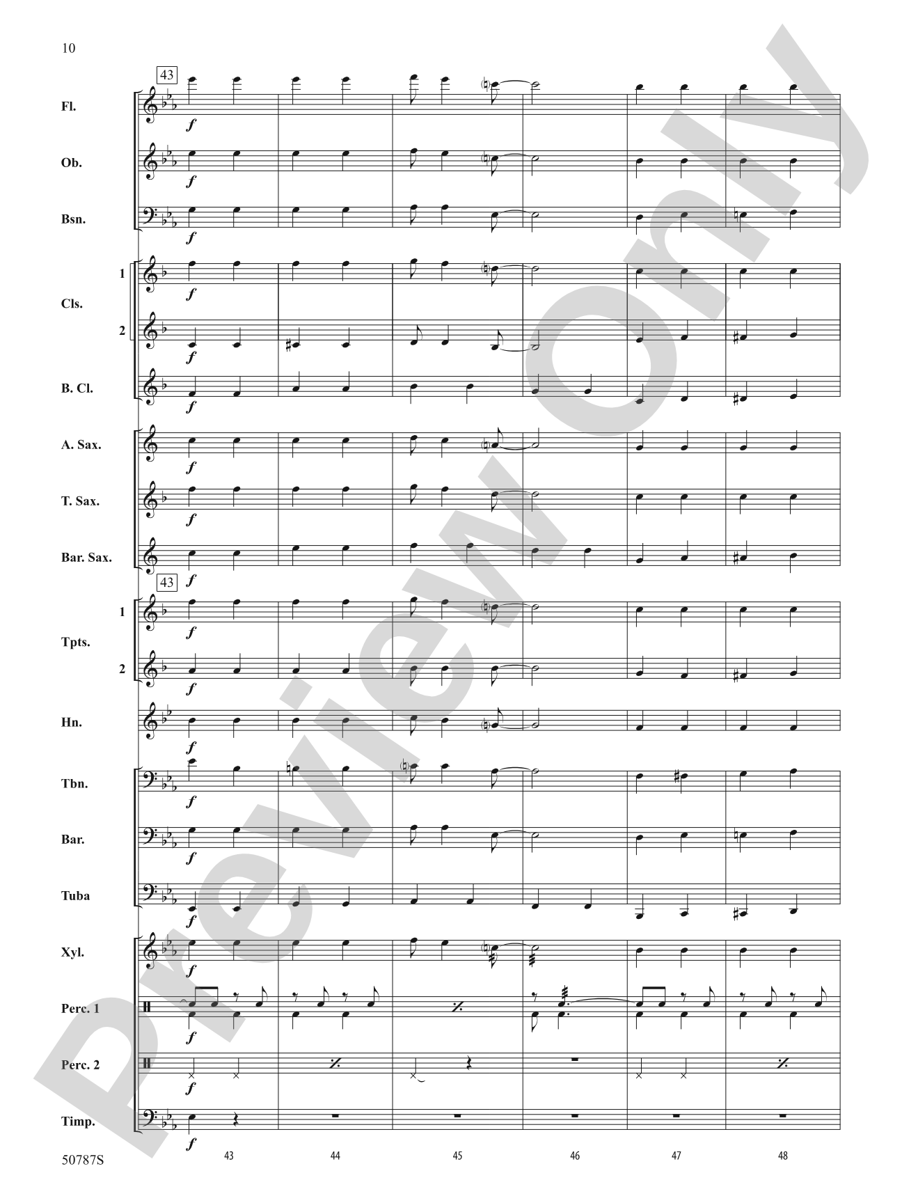 California Here I Come: Concert Band Conductor Score & Parts