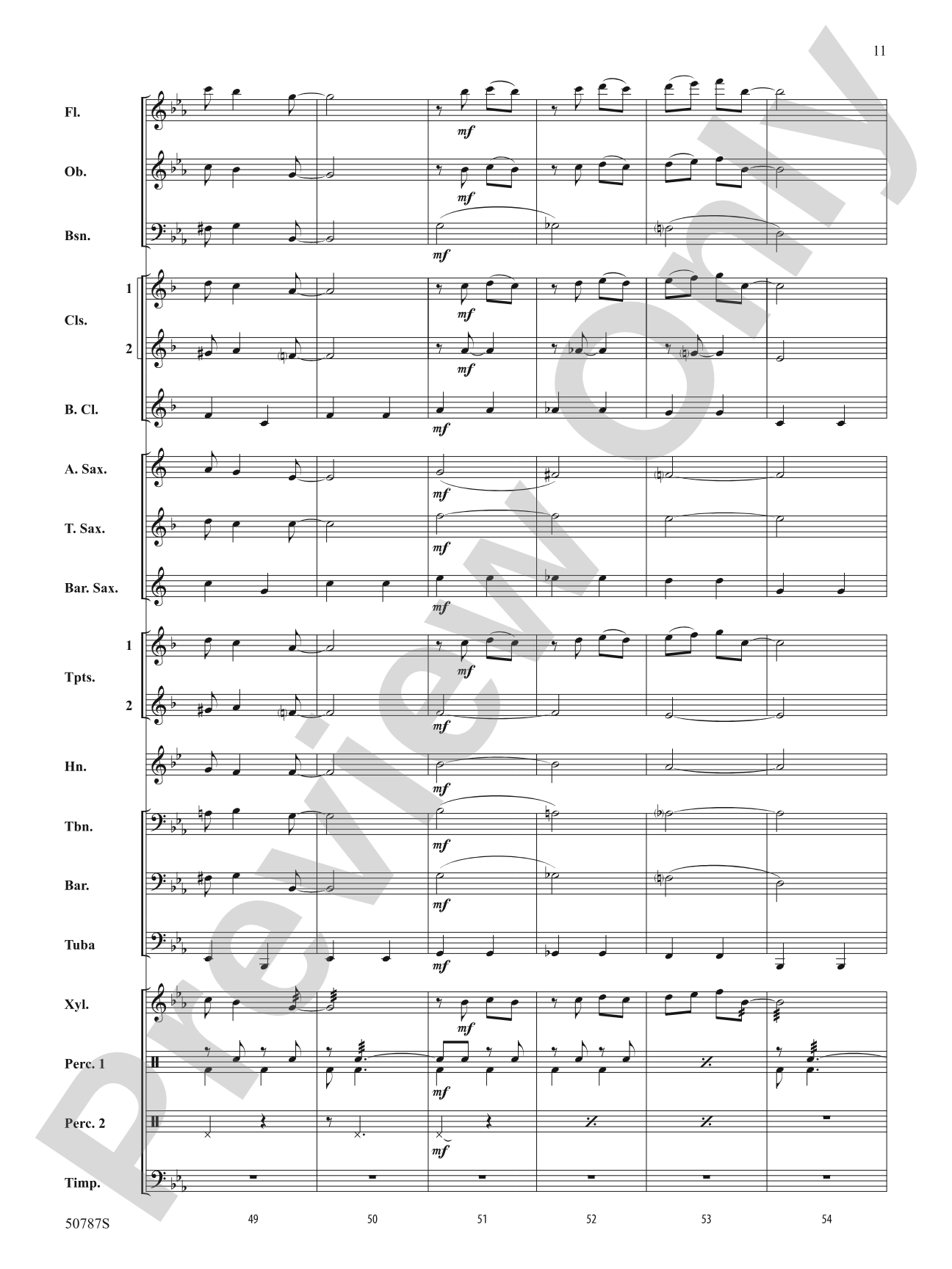California Here I Come: Concert Band Conductor Score & Parts