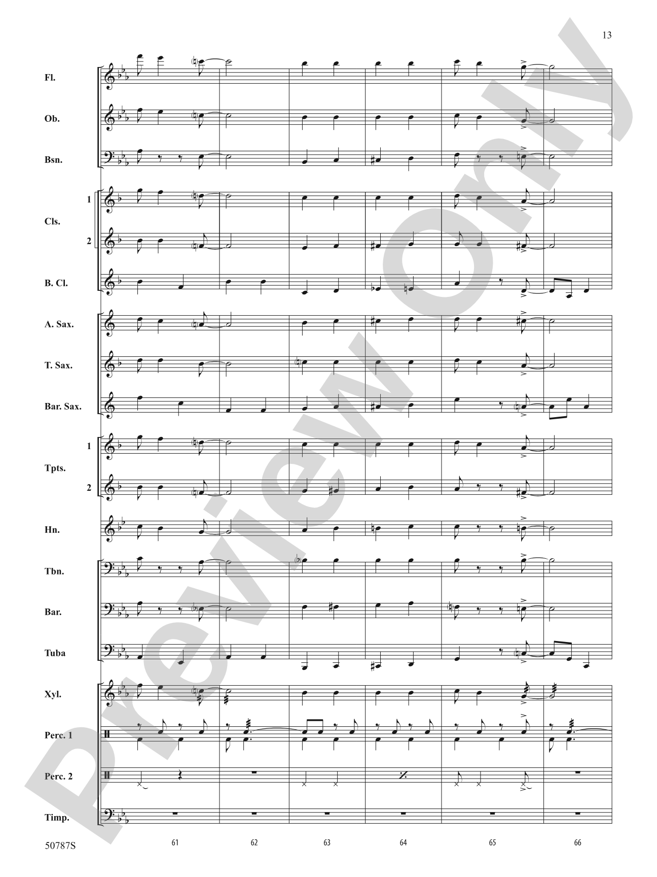 California Here I Come: Concert Band Conductor Score & Parts