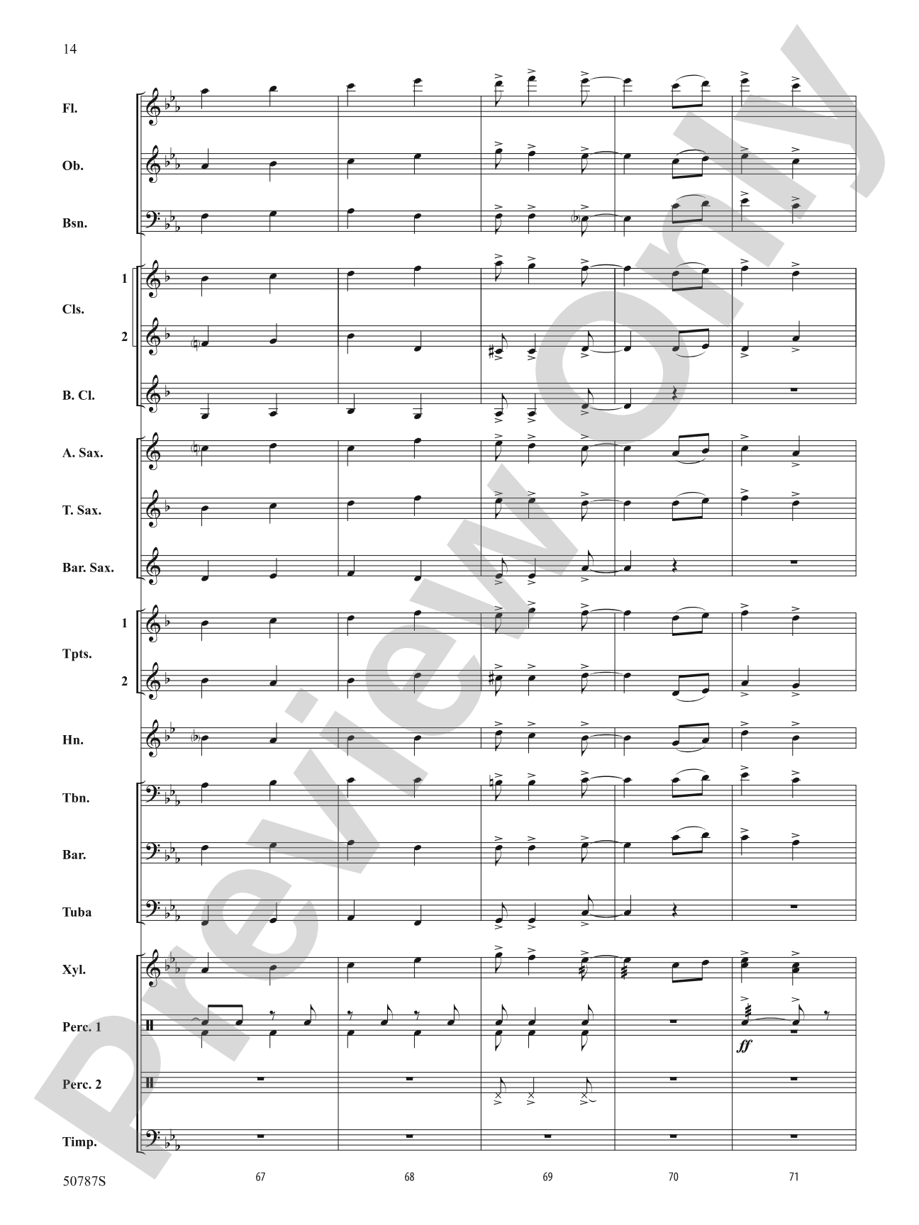 California Here I Come: Concert Band Conductor Score & Parts