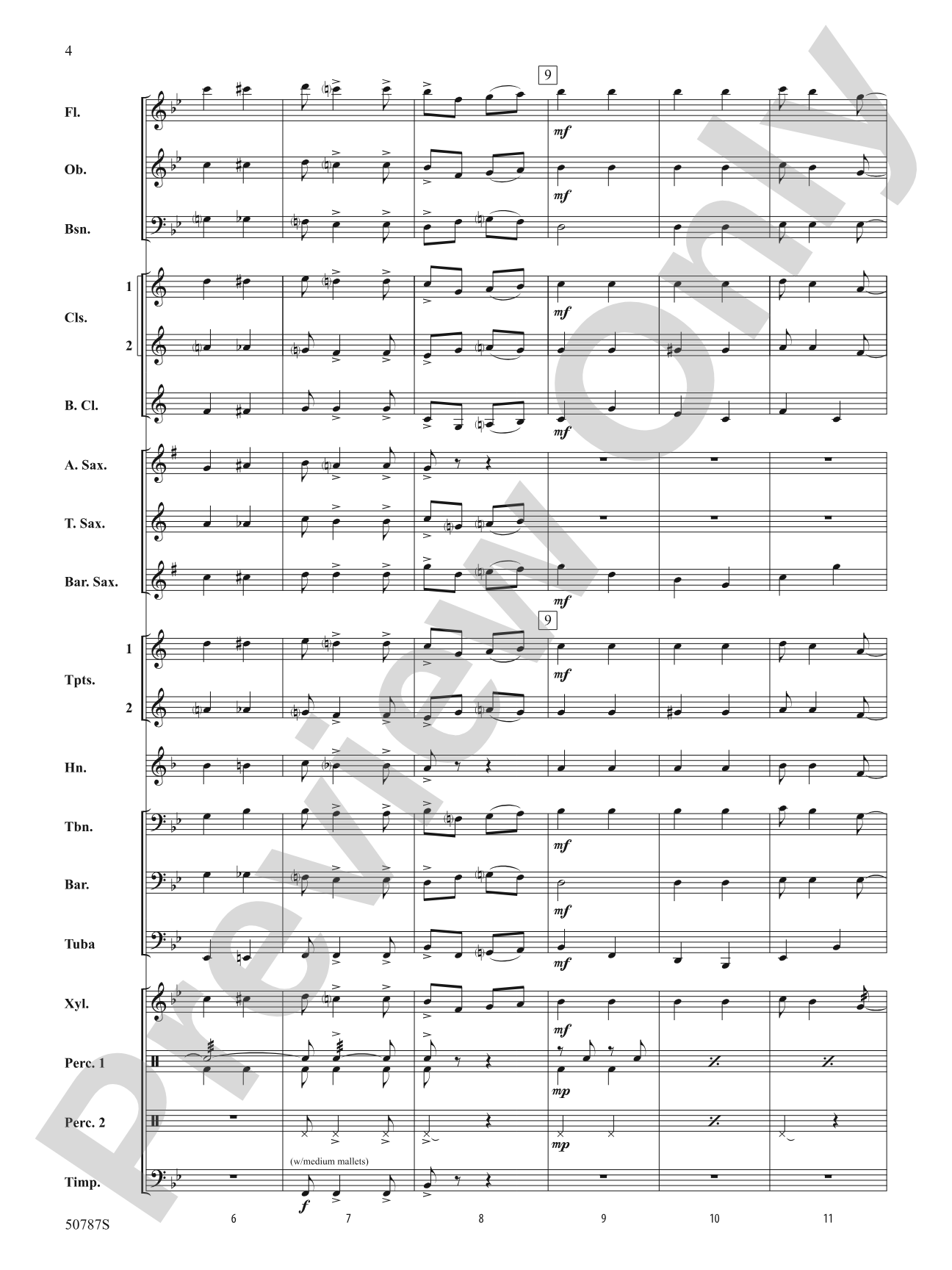 California Here I Come: Concert Band Conductor Score & Parts