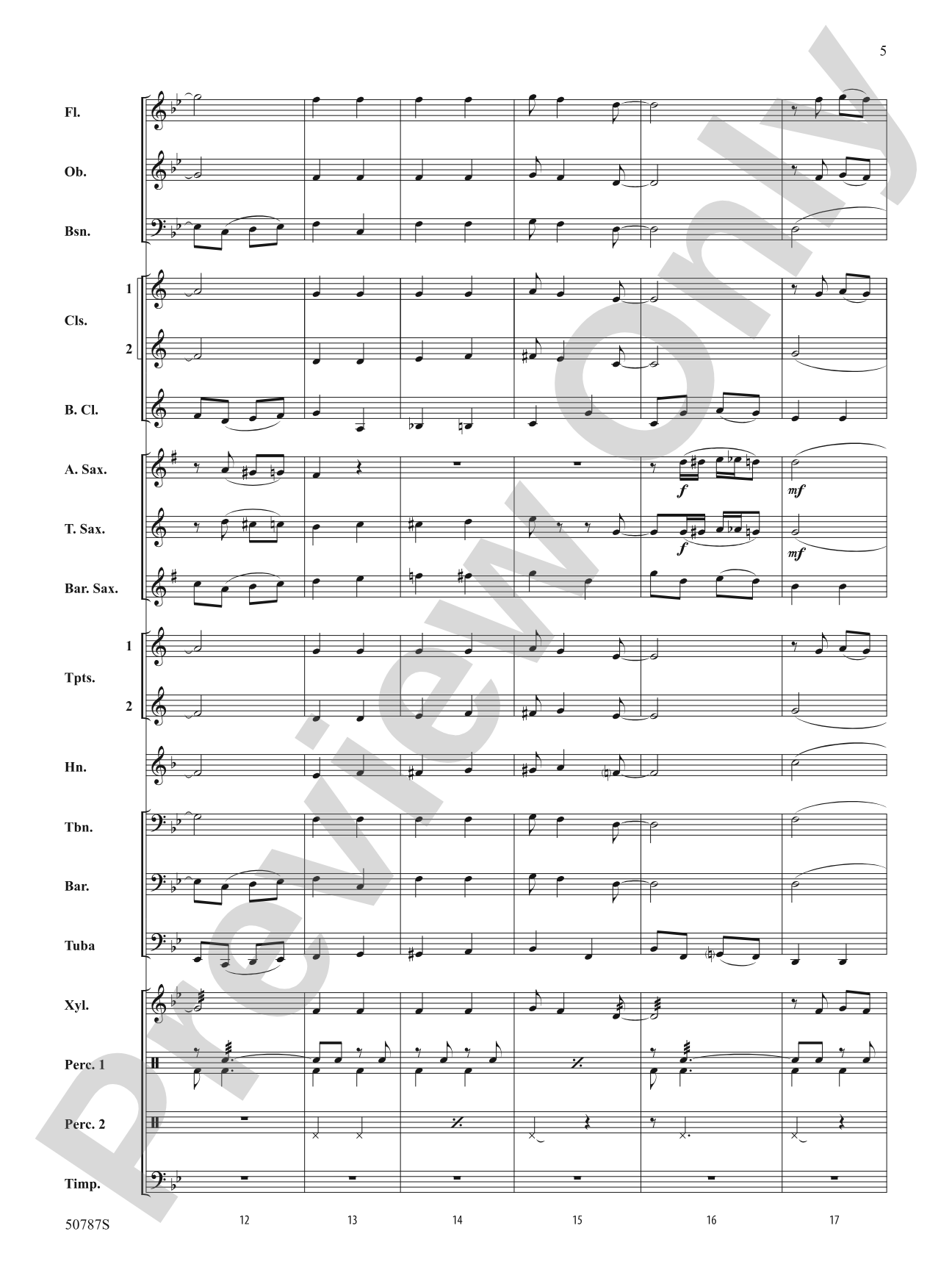 California Here I Come: Concert Band Conductor Score & Parts