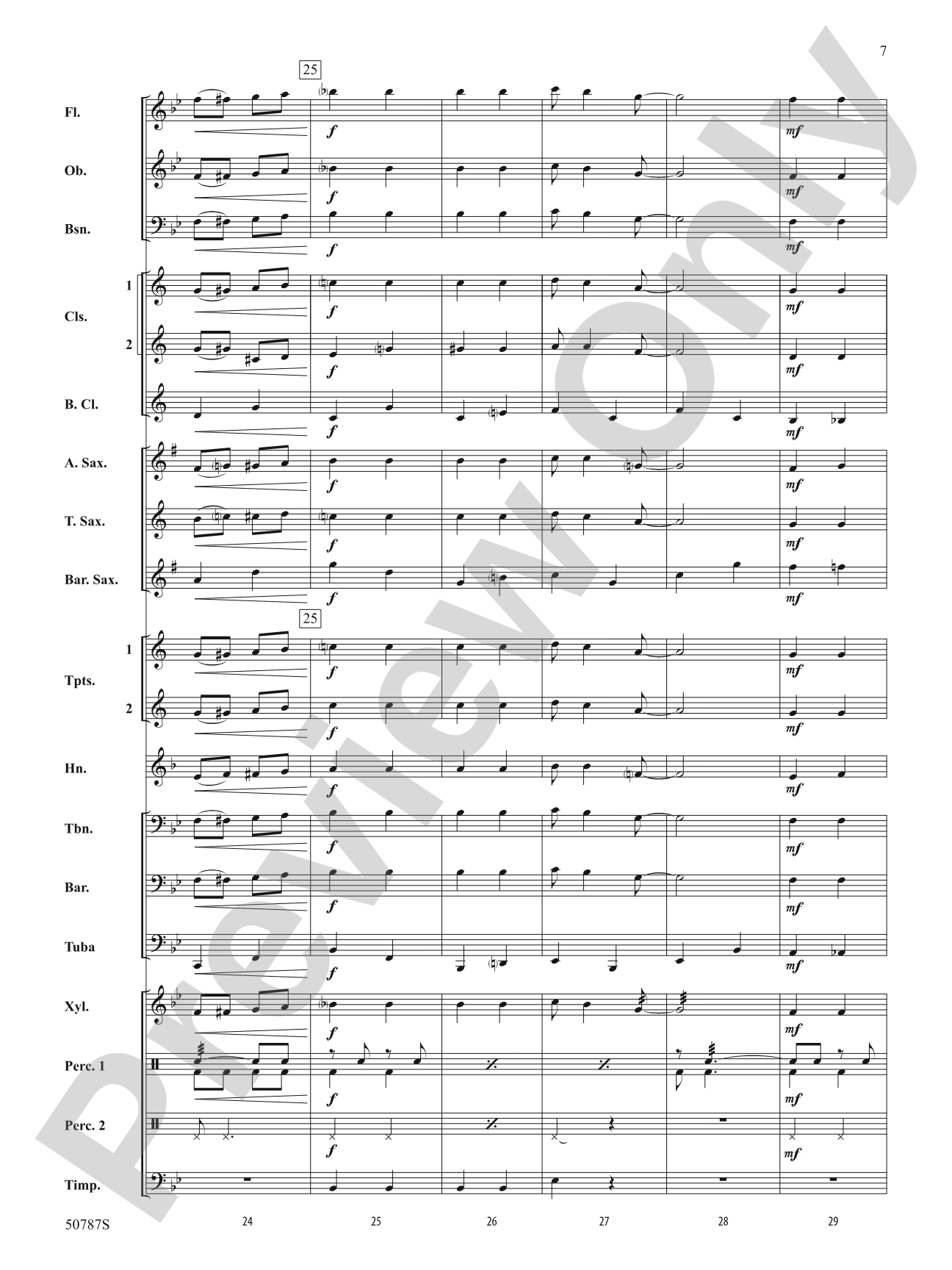 California Here I Come: Concert Band Conductor Score & Parts