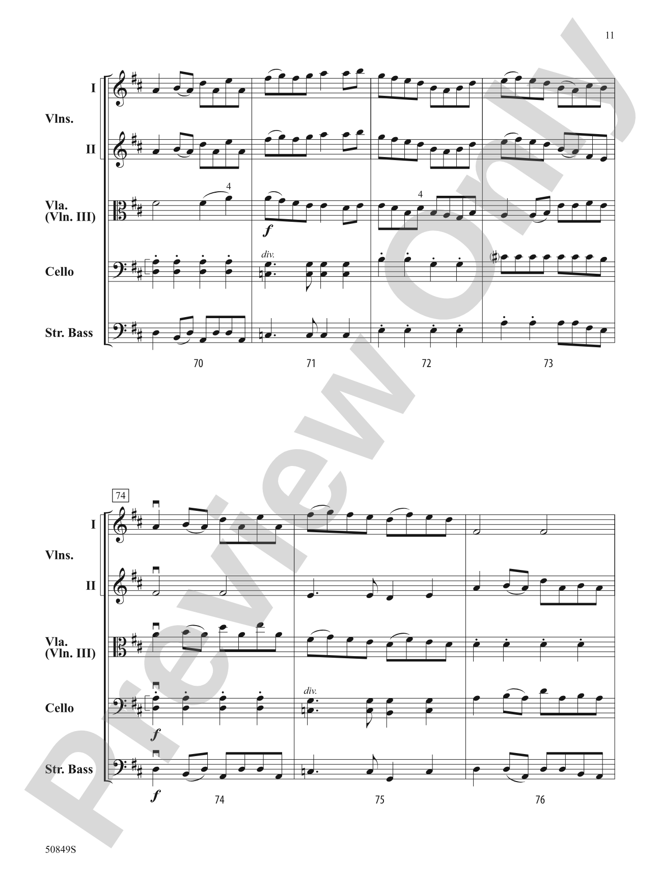 Wolfpack Reel: String Orchestra Conductor Score & Parts