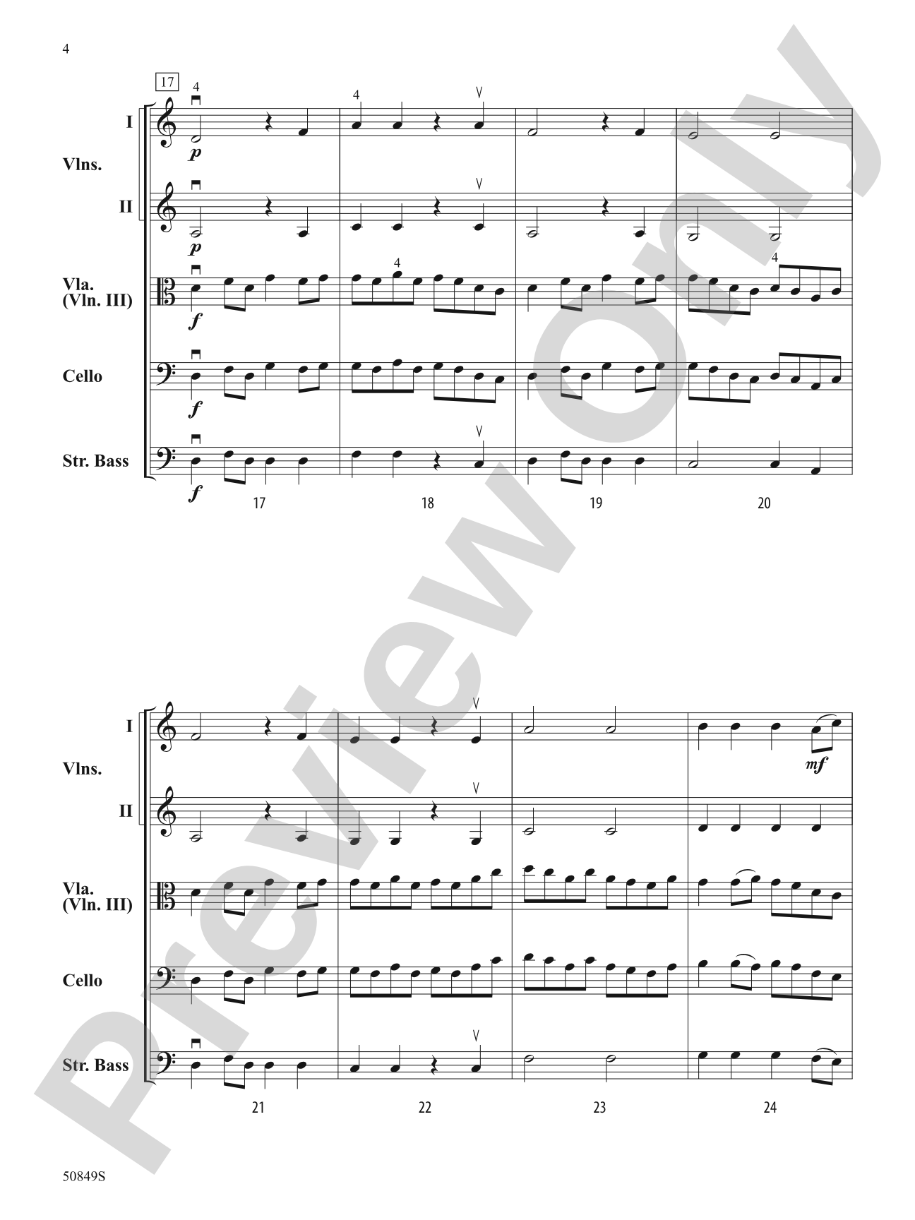 Wolfpack Reel: String Orchestra Conductor Score & Parts