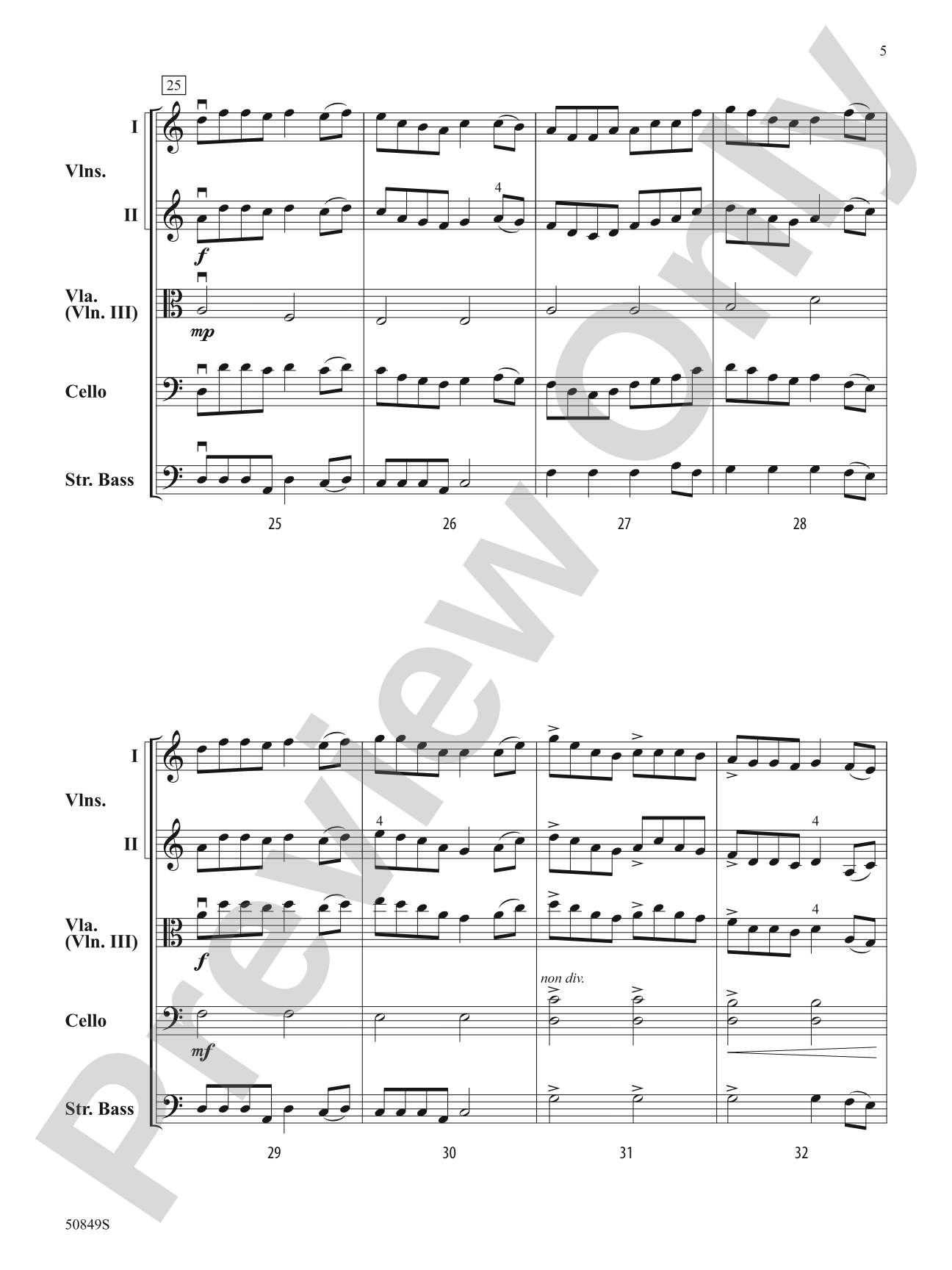Wolfpack Reel: String Orchestra Conductor Score & Parts