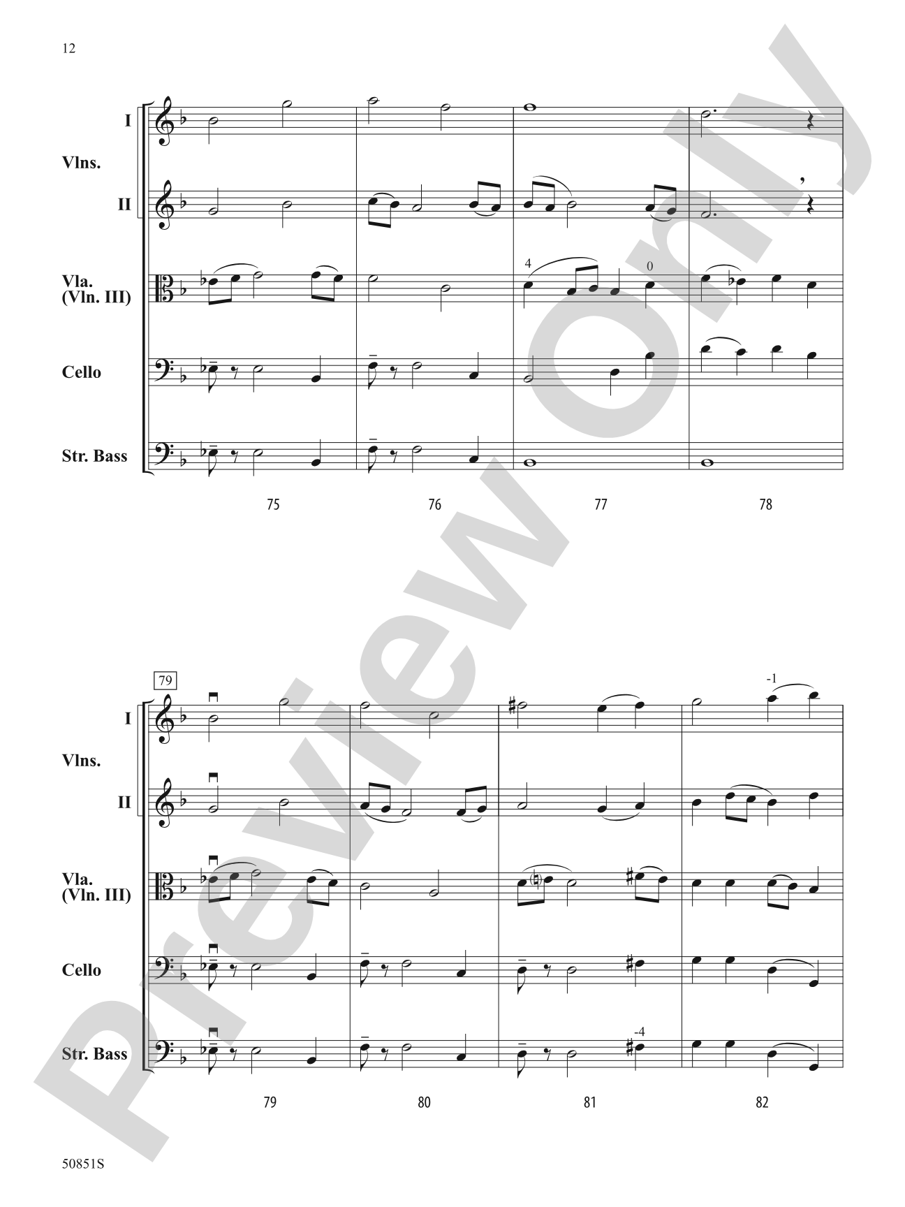 Solaris: String Orchestra Conductor Score & Parts