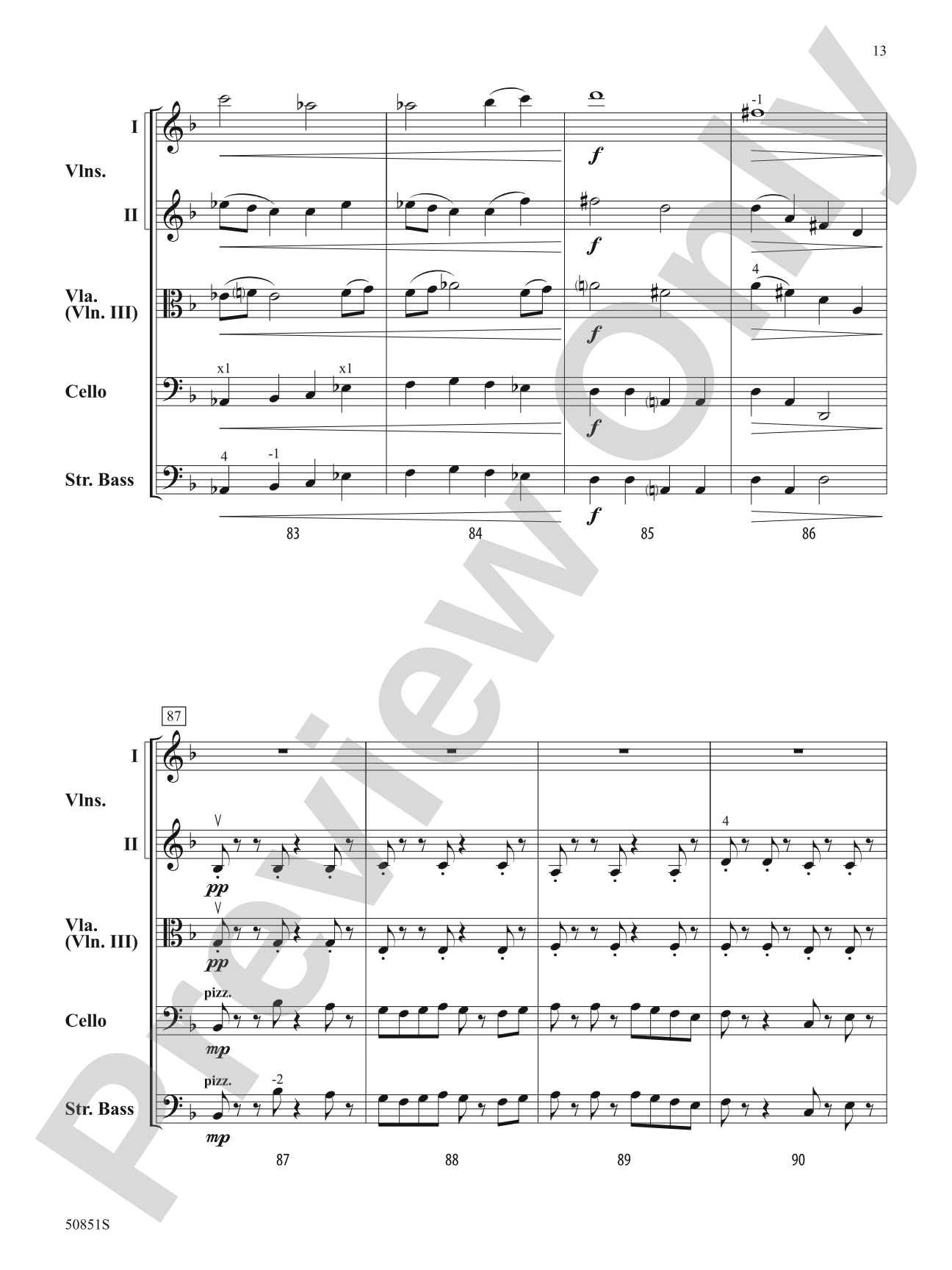 Solaris: String Orchestra Conductor Score & Parts