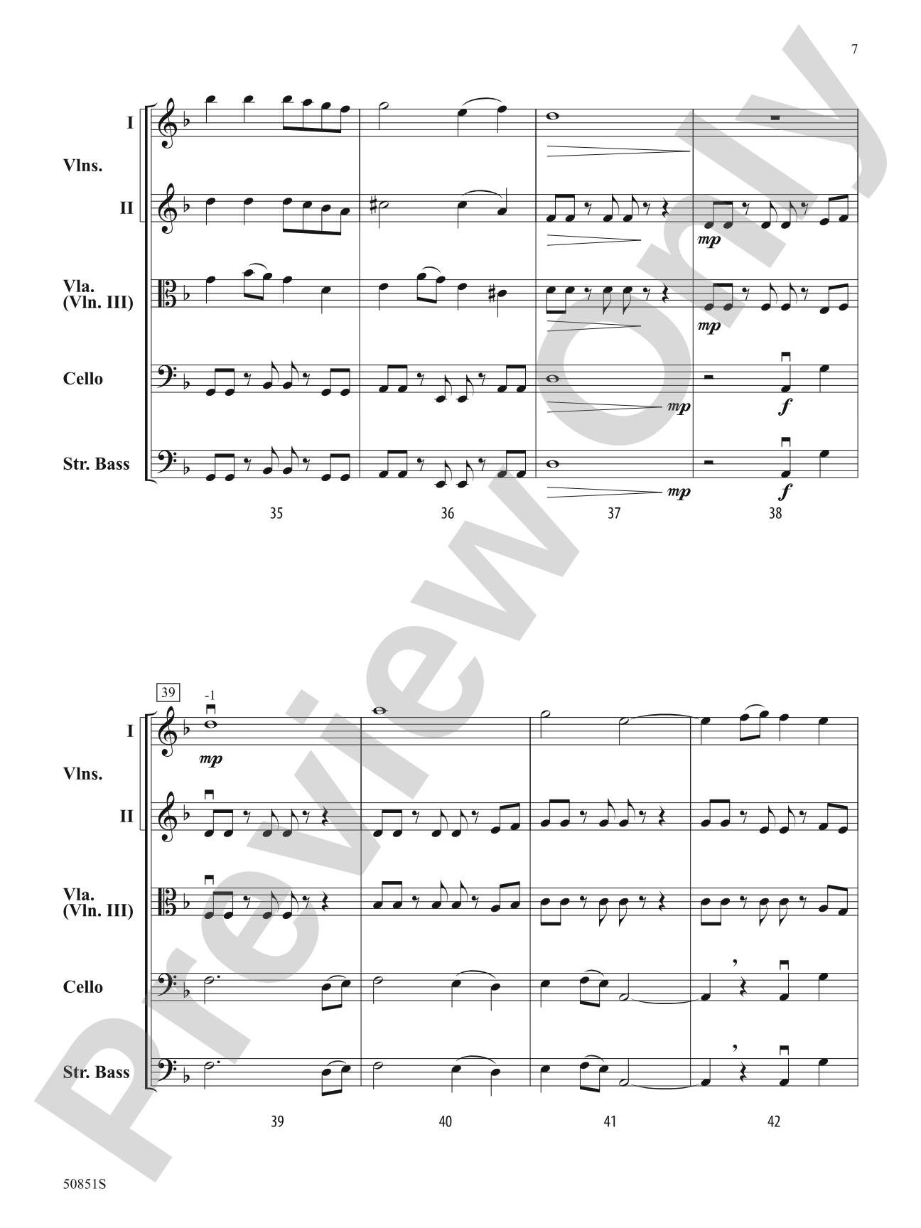 Solaris: String Orchestra Conductor Score & Parts