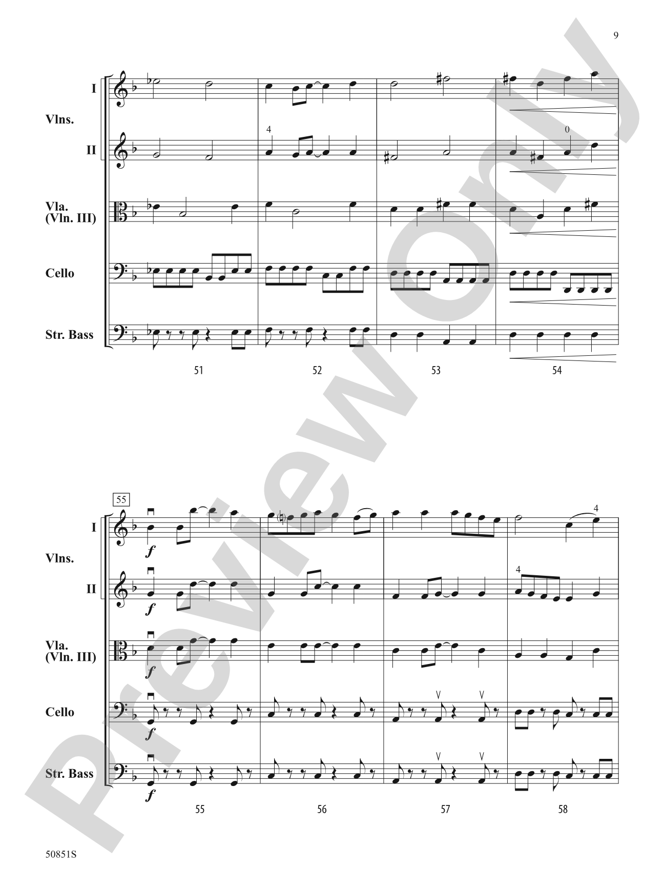 Solaris: String Orchestra Conductor Score & Parts