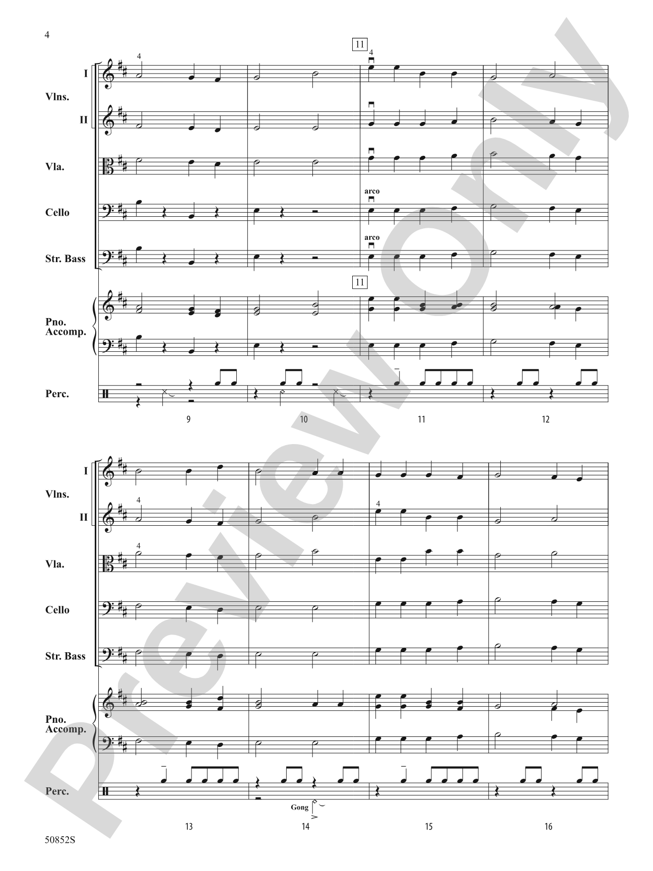 Quest of the Three Magi: String Orchestra Conductor Score & Parts