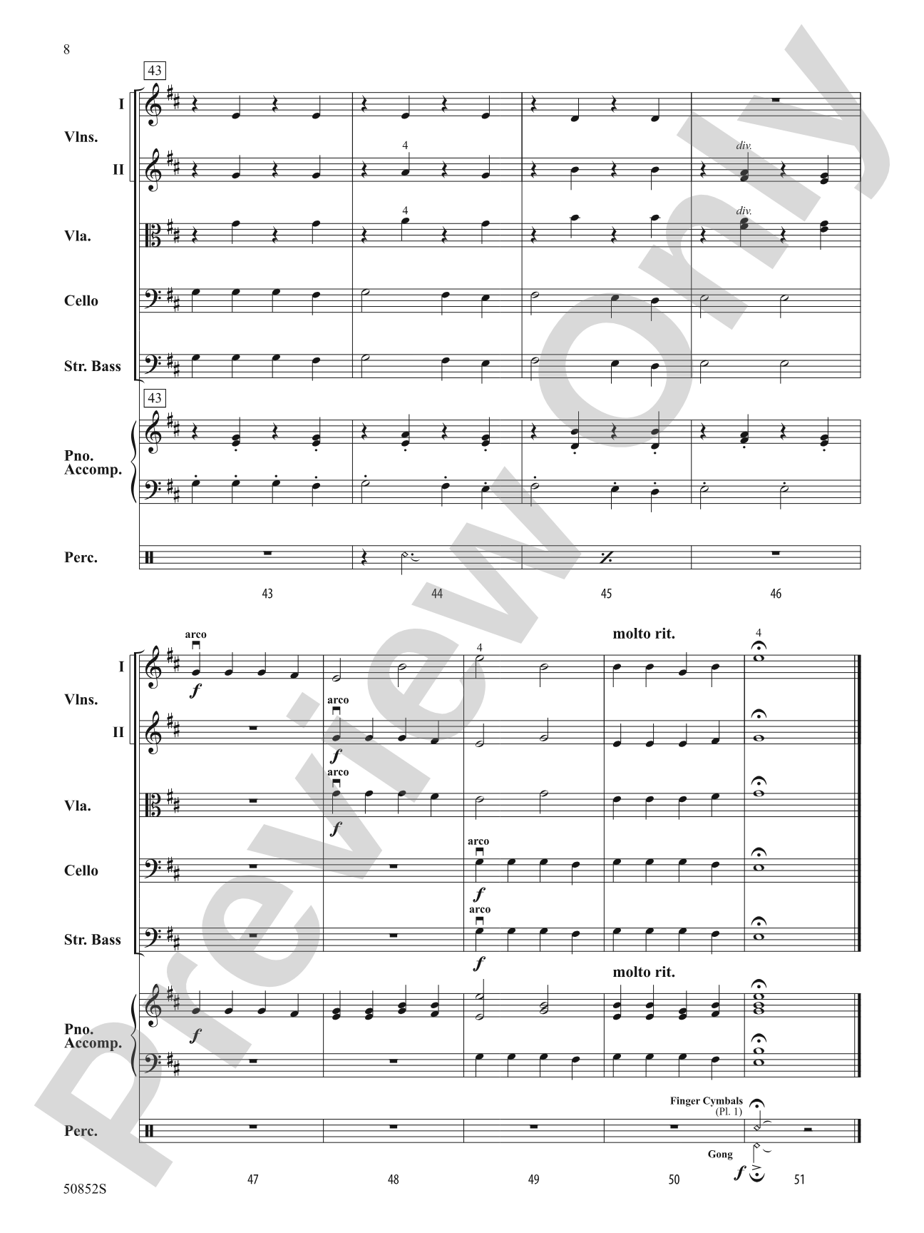 Quest of the Three Magi: String Orchestra Conductor Score & Parts