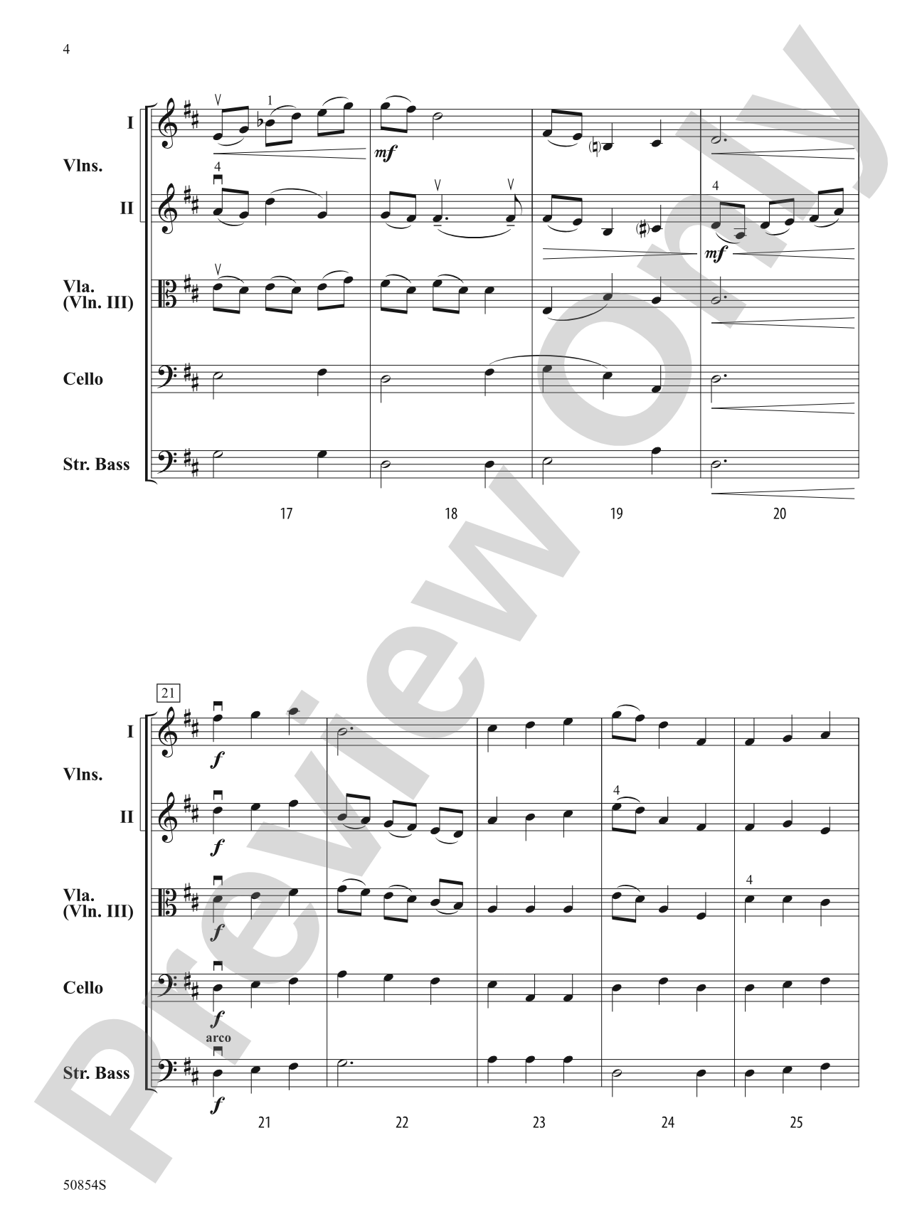 A Ray of Joy: String Orchestra Conductor Score & Parts