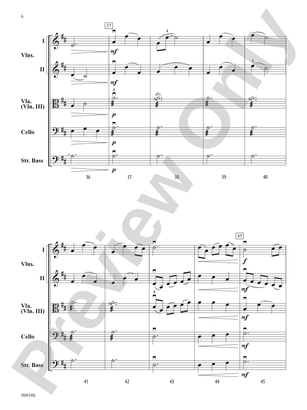 A Ray of Joy: String Orchestra Conductor Score & Parts