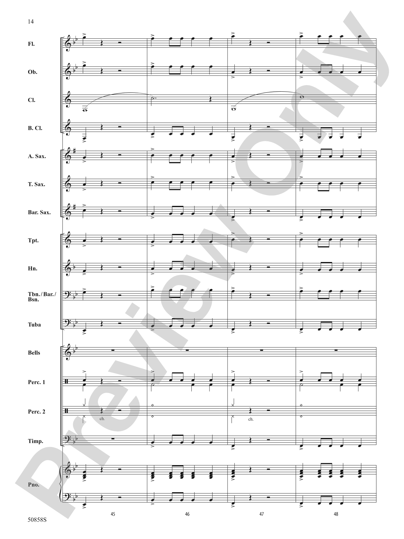 Breakthrough: Concert Band Conductor Score & Parts