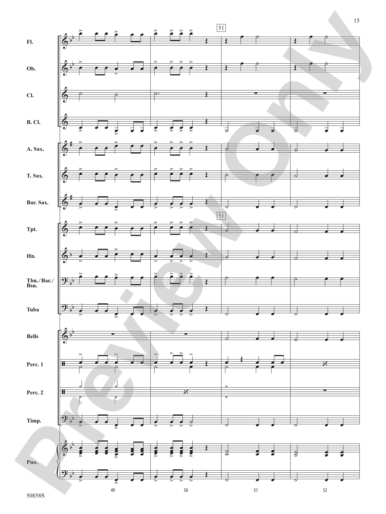 Breakthrough: Concert Band Conductor Score & Parts
