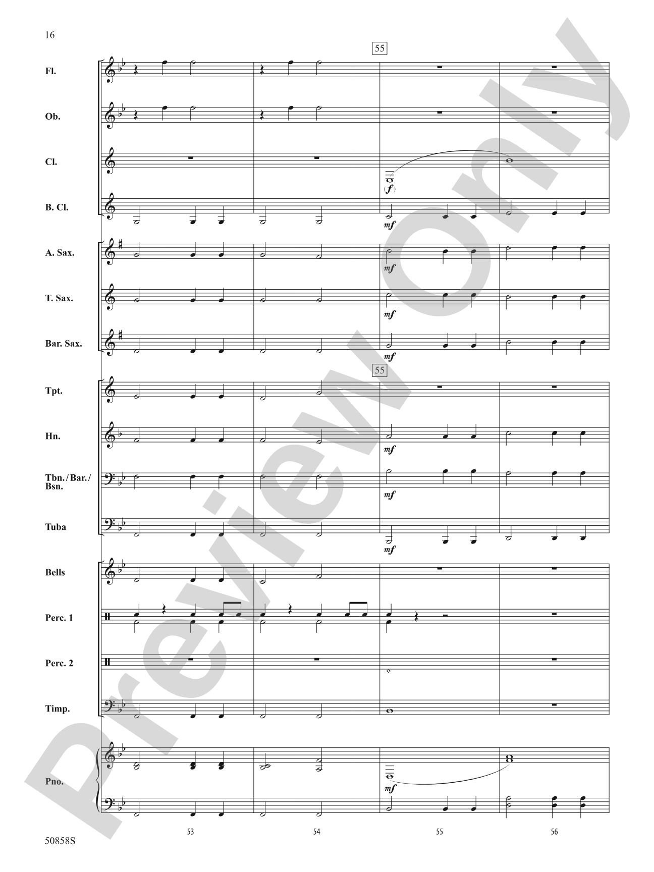 Breakthrough: Concert Band Conductor Score & Parts