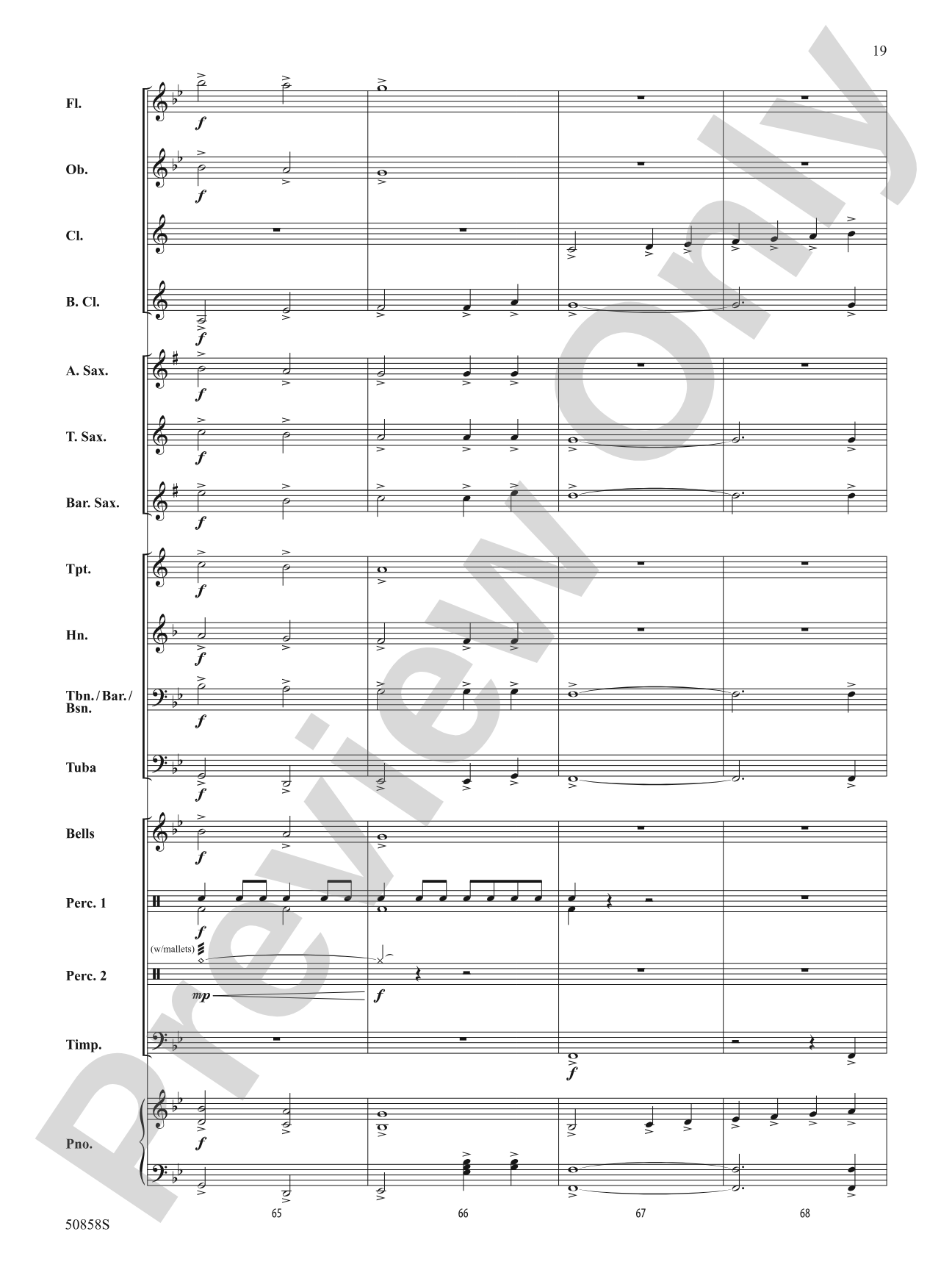 Breakthrough: Concert Band Conductor Score & Parts