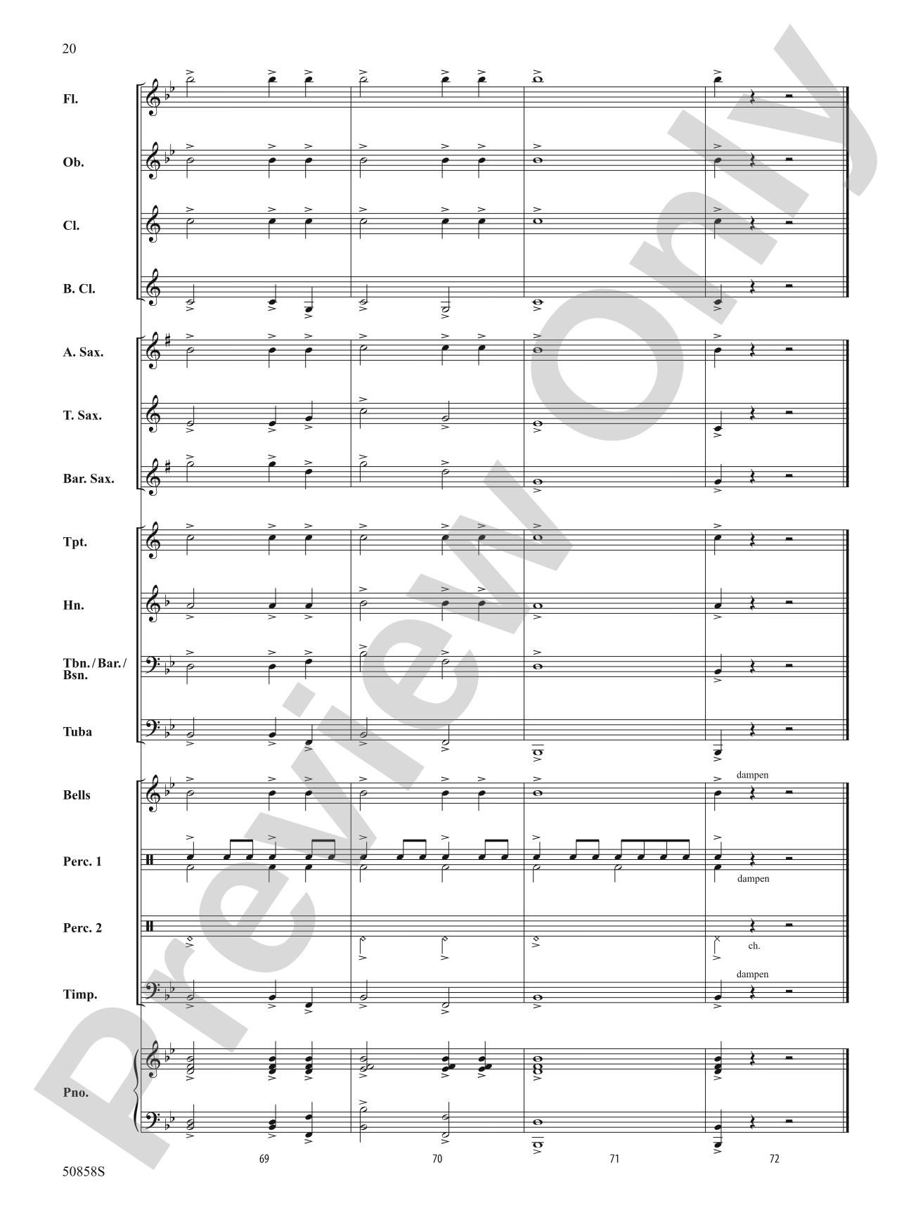 Breakthrough: Concert Band Conductor Score & Parts