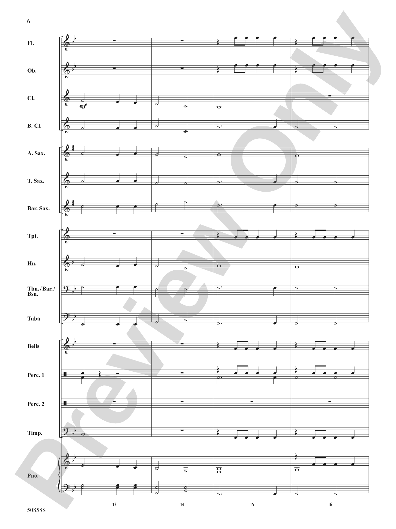 Breakthrough: Concert Band Conductor Score & Parts