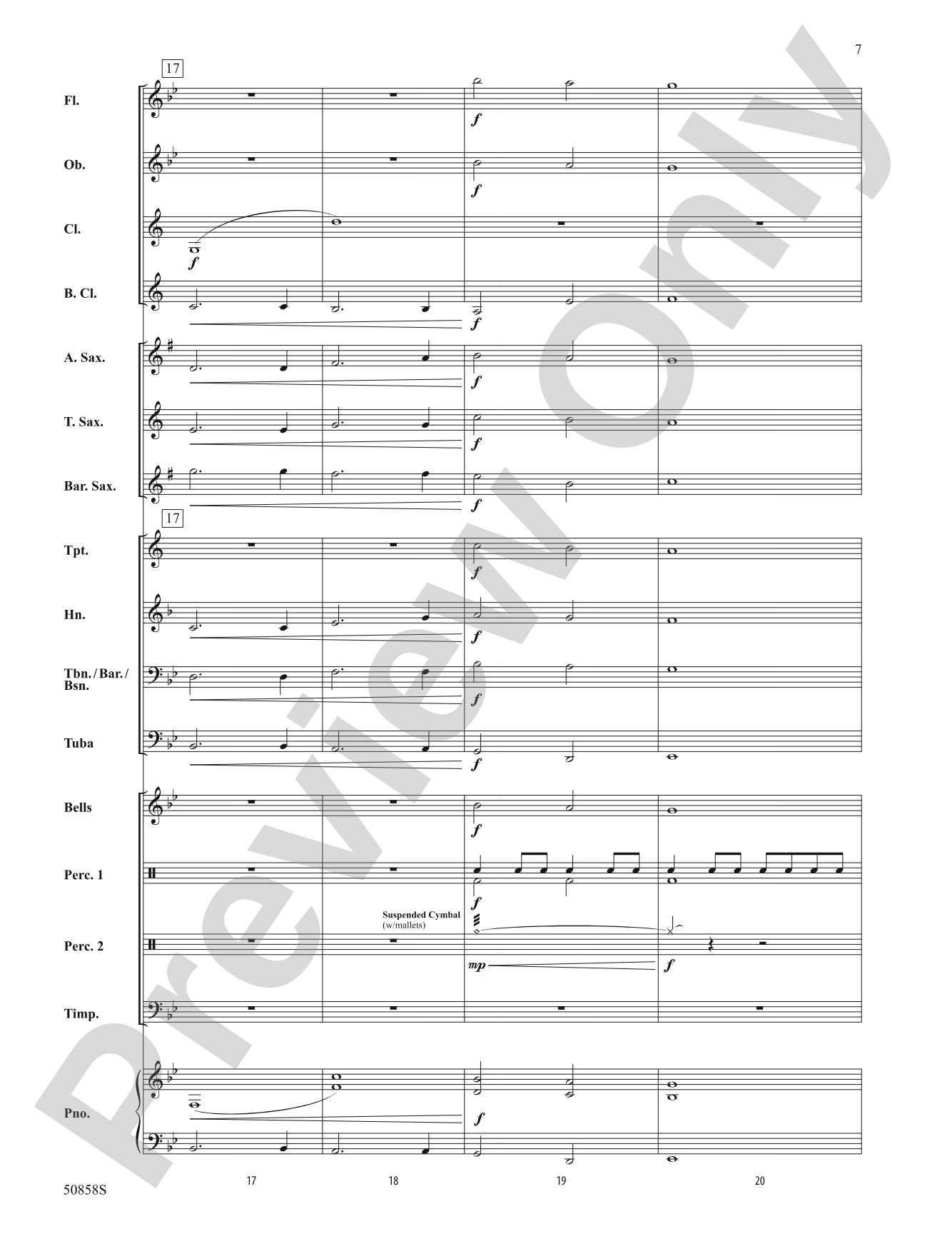 Breakthrough: Concert Band Conductor Score & Parts