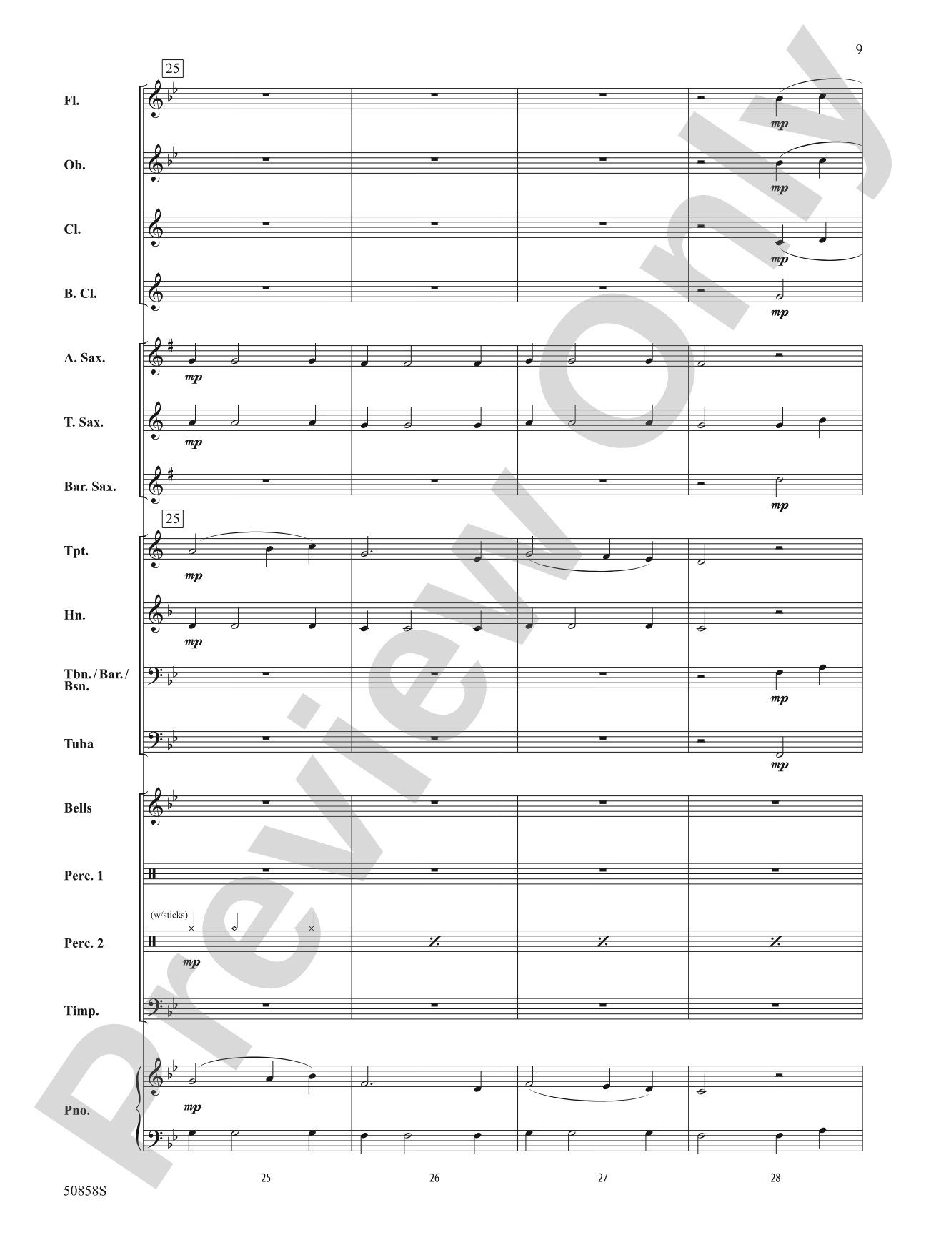Breakthrough: Concert Band Conductor Score & Parts
