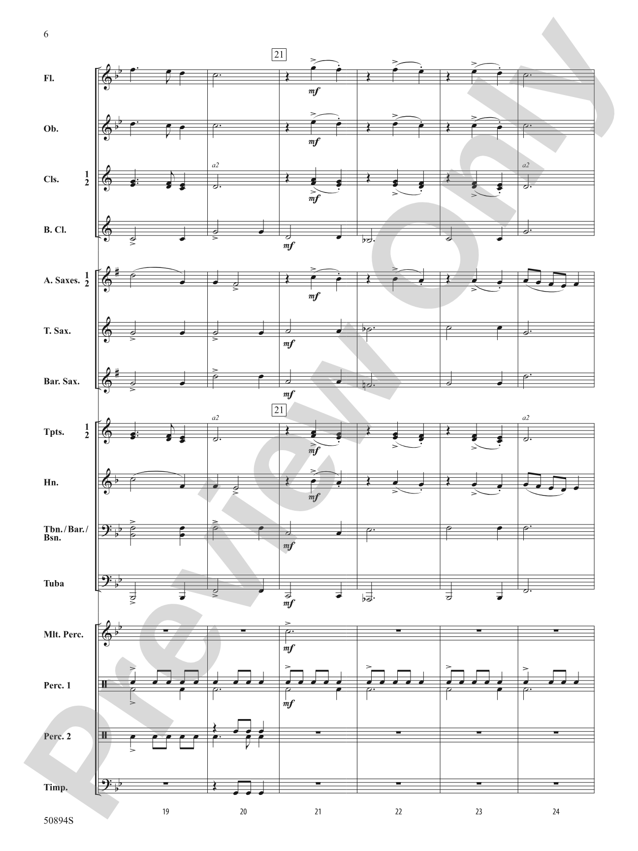 Pirate Kings from the East: Concert Band Conductor Score & Parts