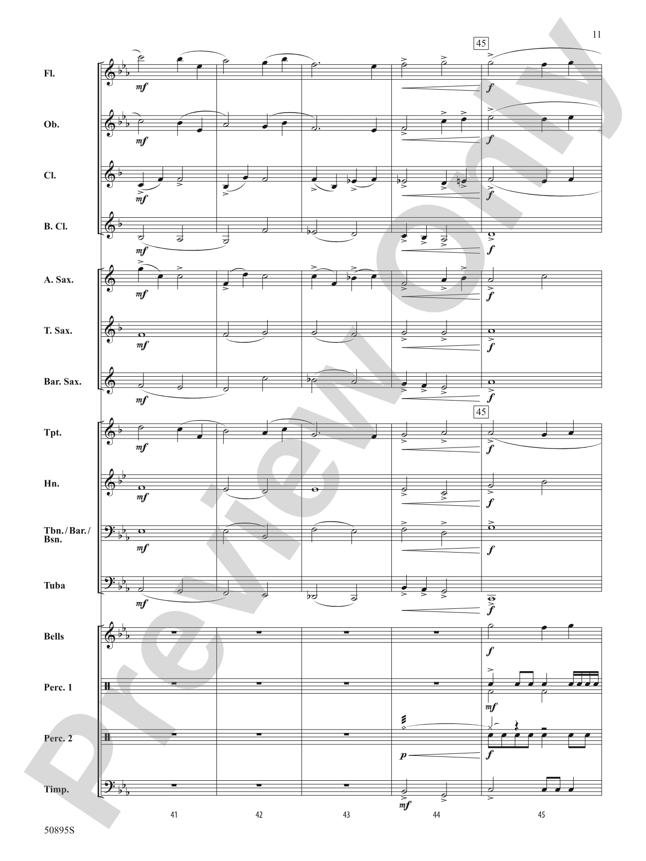 Voyages: Concert Band Conductor Score & Parts