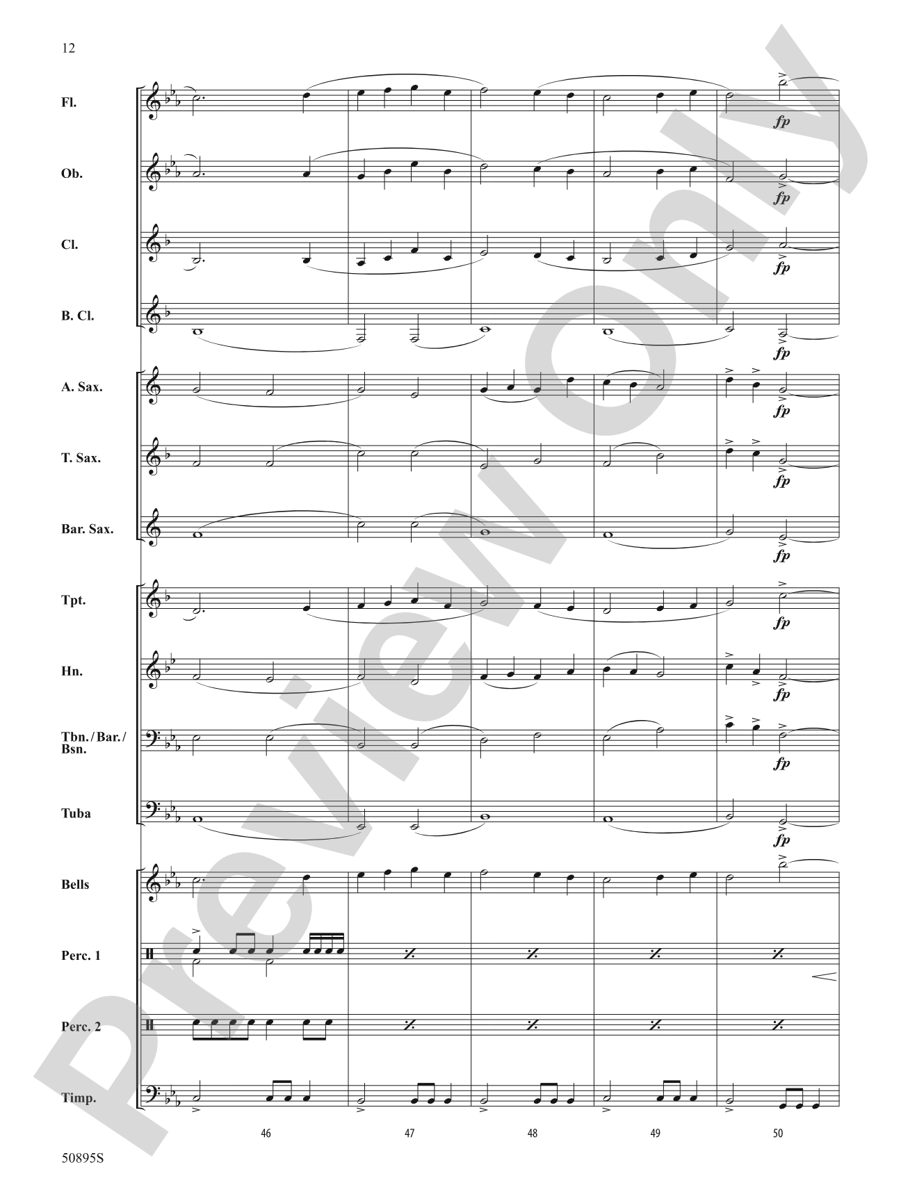 Voyages: Concert Band Conductor Score & Parts