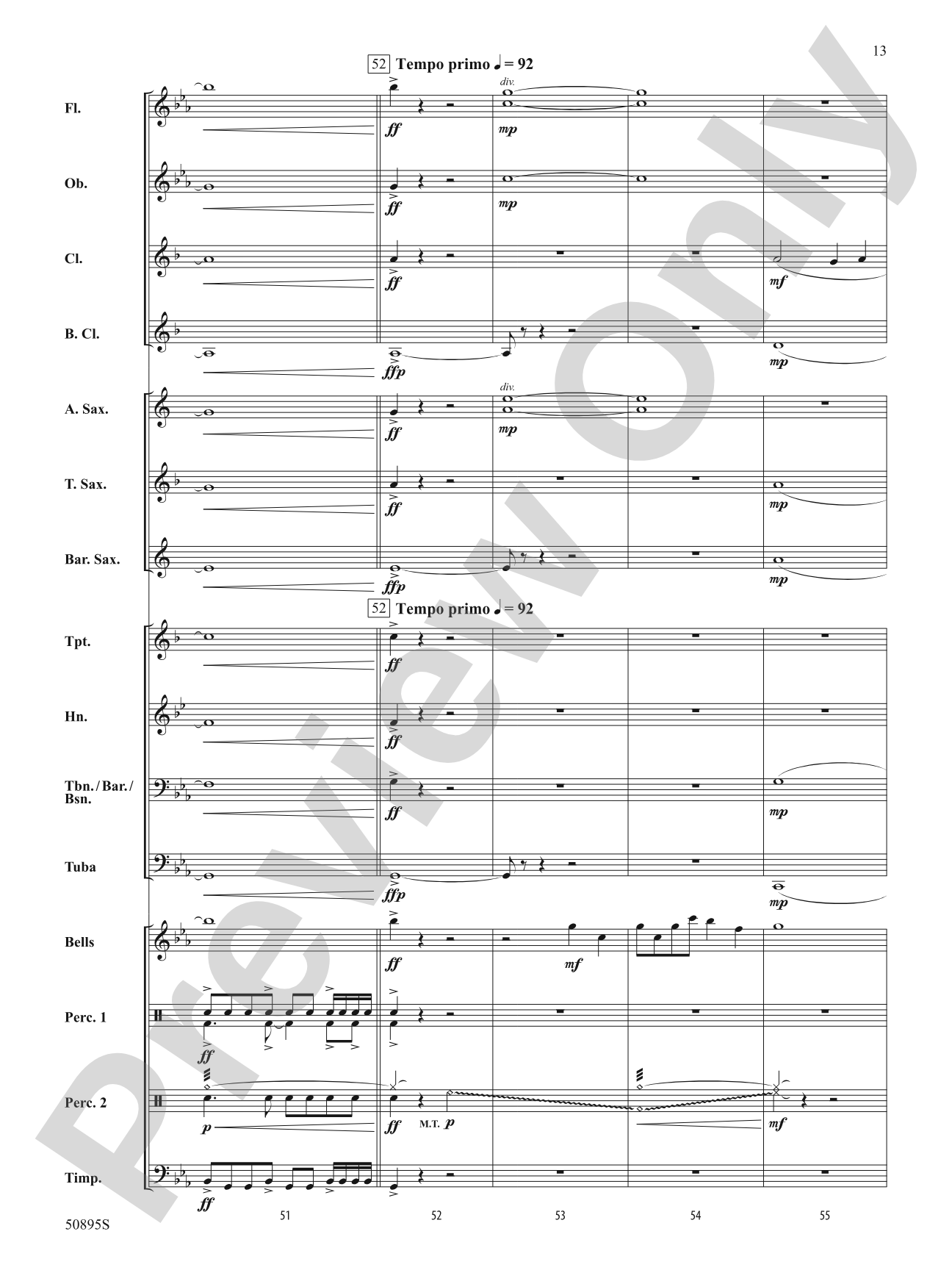 Voyages: Concert Band Conductor Score & Parts