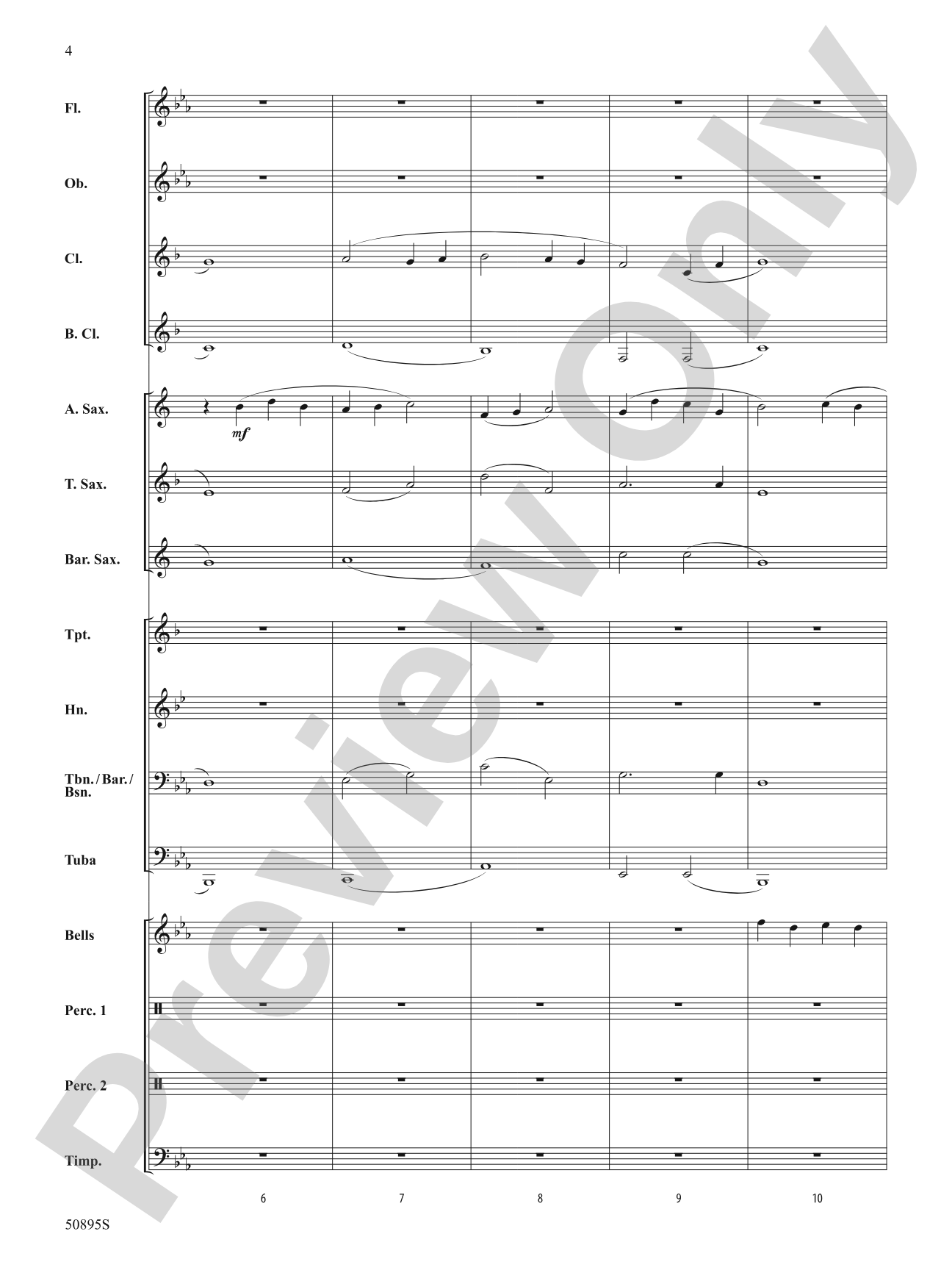 Voyages: Concert Band Conductor Score & Parts