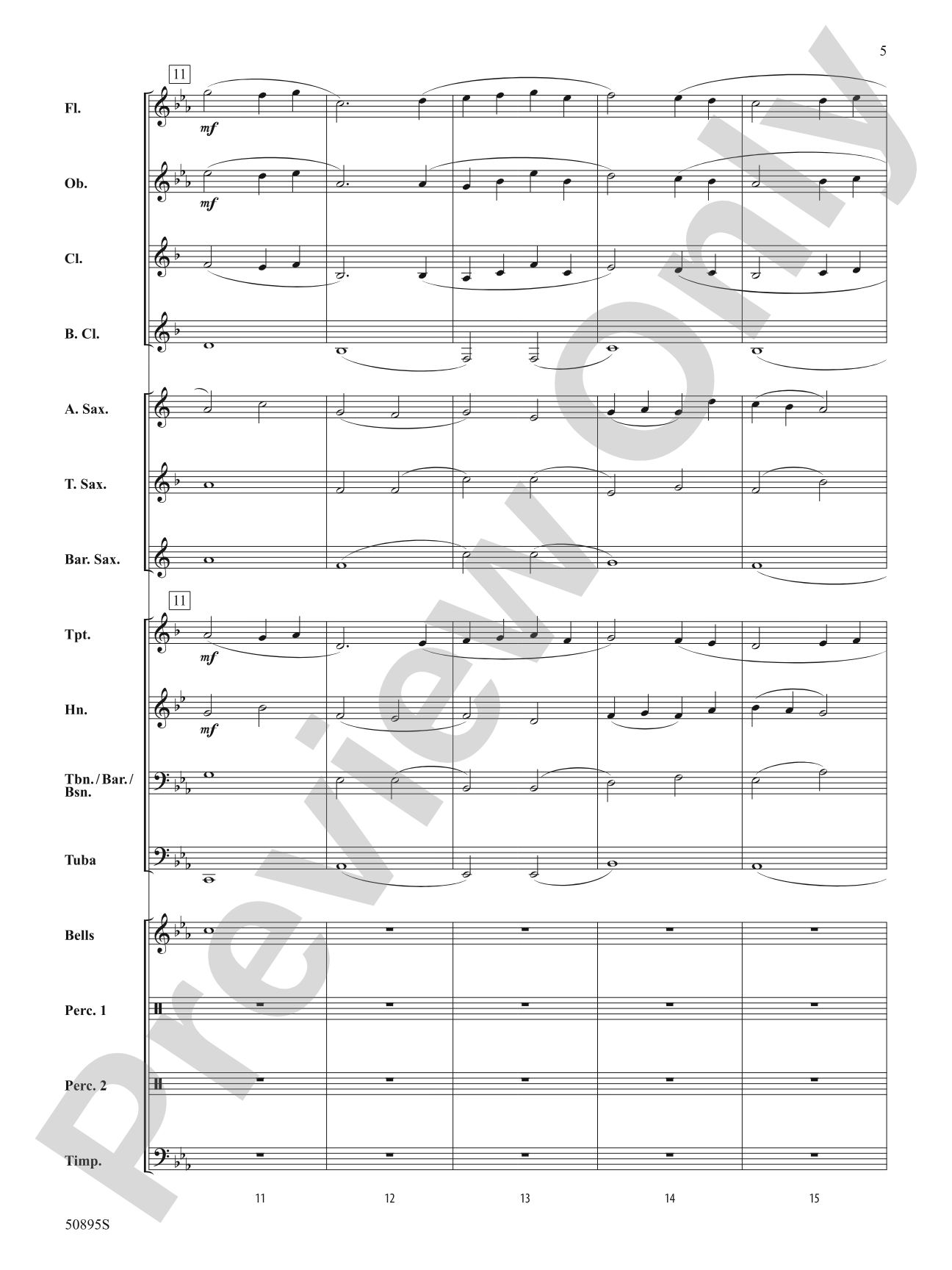 Voyages: Concert Band Conductor Score & Parts