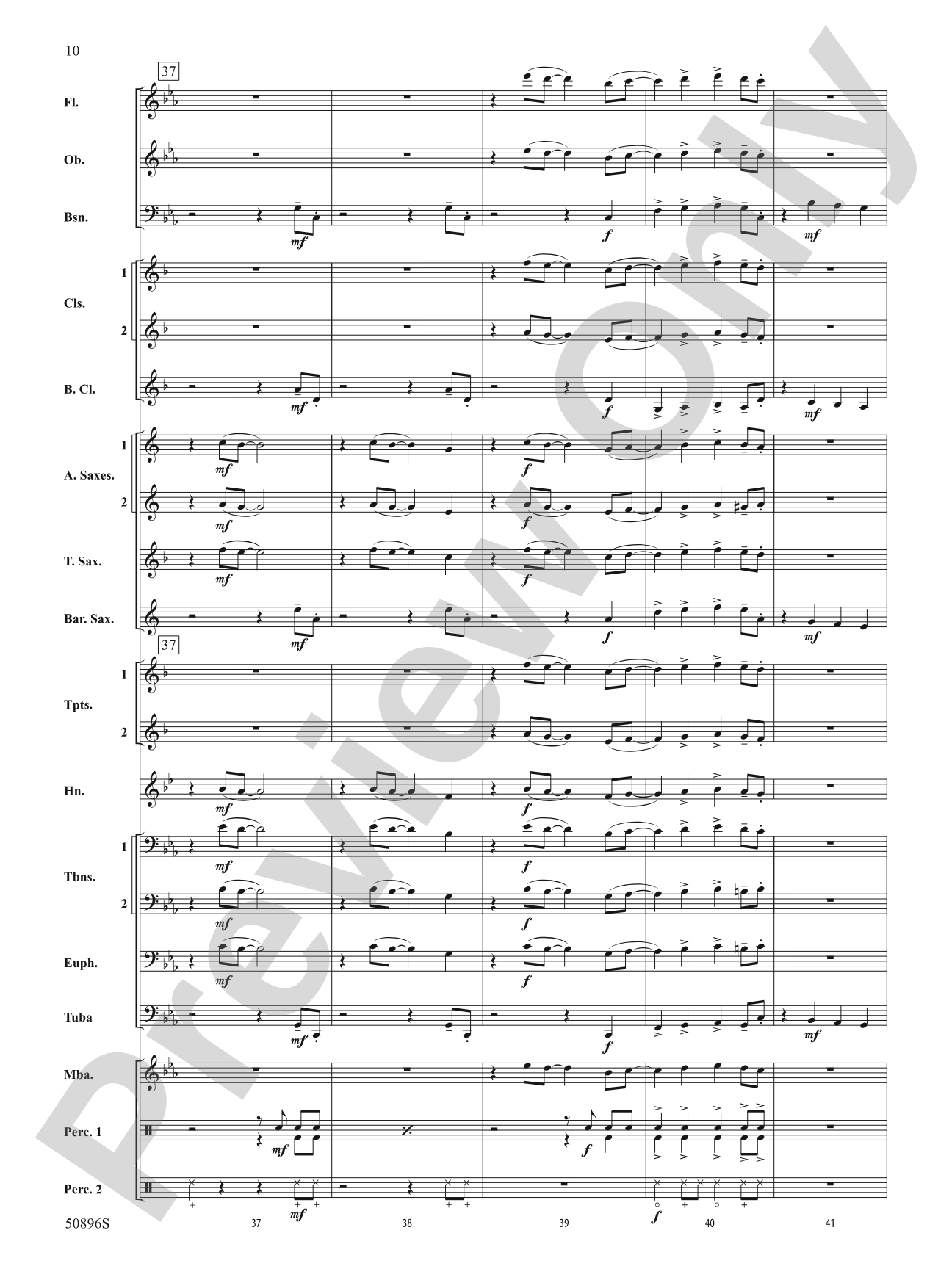 Jazz Venture: Concert Band Conductor Score & Parts